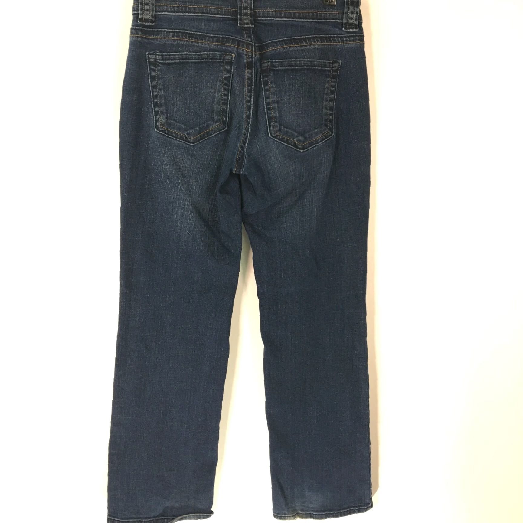 Ann Taylor Ann Taylor Cropped Denim Jeans Size 2P Women's Blue Casual Curvy Fit Size 26" / US 2 / IT 38 - 2 Thumbnail