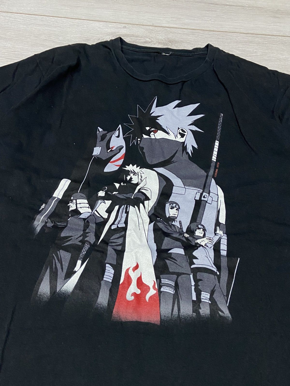Anime Naruto Kakashi 00s vintage t-shirt anime Sadie Size US L / EU 52-54 / 3 - 3 Thumbnail