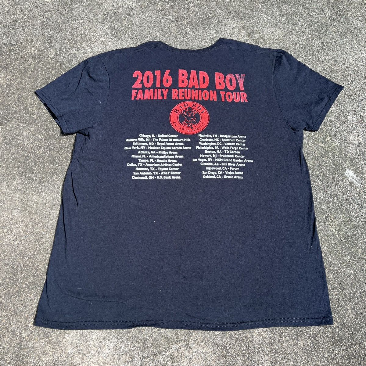 Other Bad Boy Family Reunion Tour Hiphop Rap Promo Tee XL Size US XL / EU 56 / 4 - 4 Thumbnail