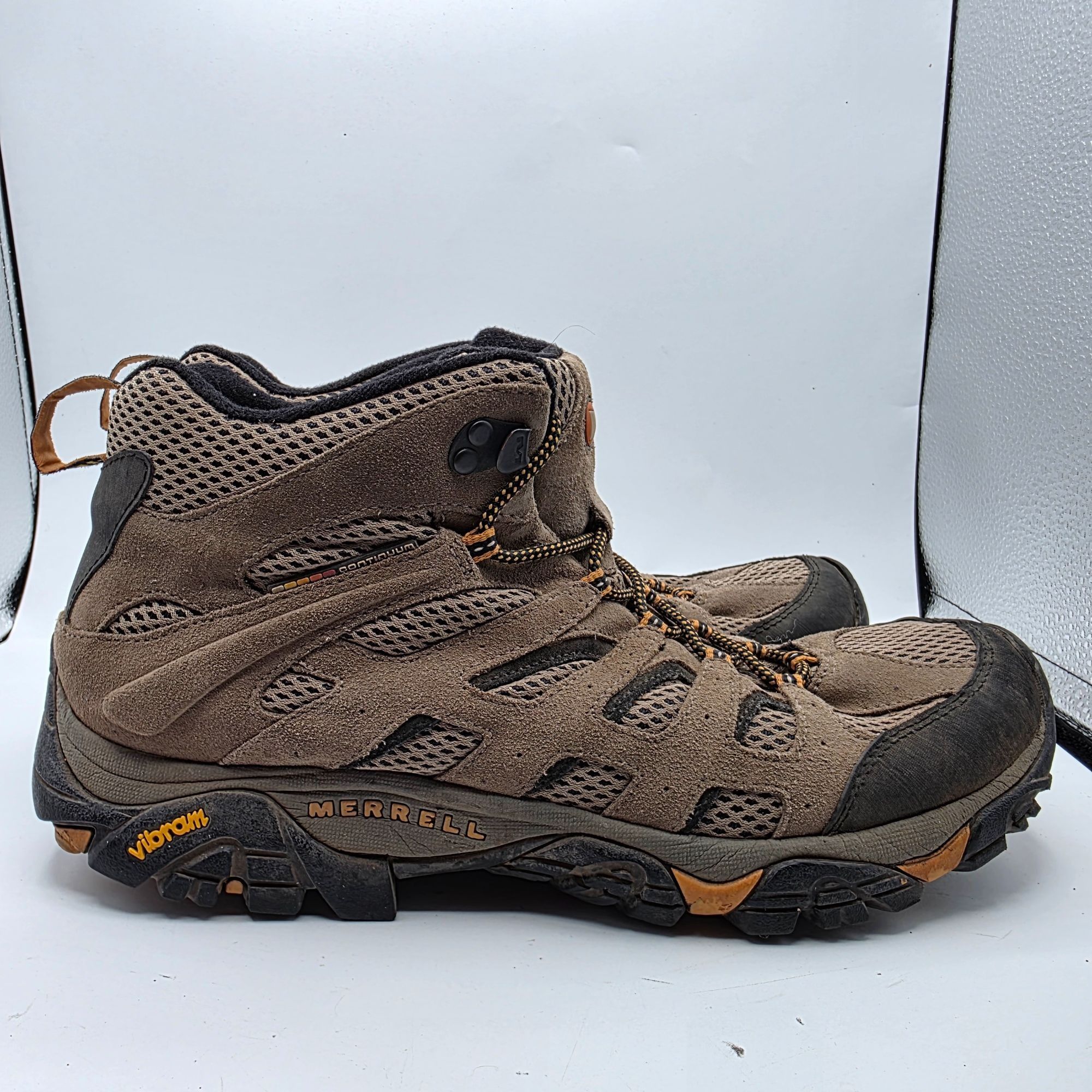 Merrell Merrell Moab Ventilator Mid Mens Size 11.5 Walnut Brown Hiki Size US 11.5 / EU 44-45 - 11 Thumbnail