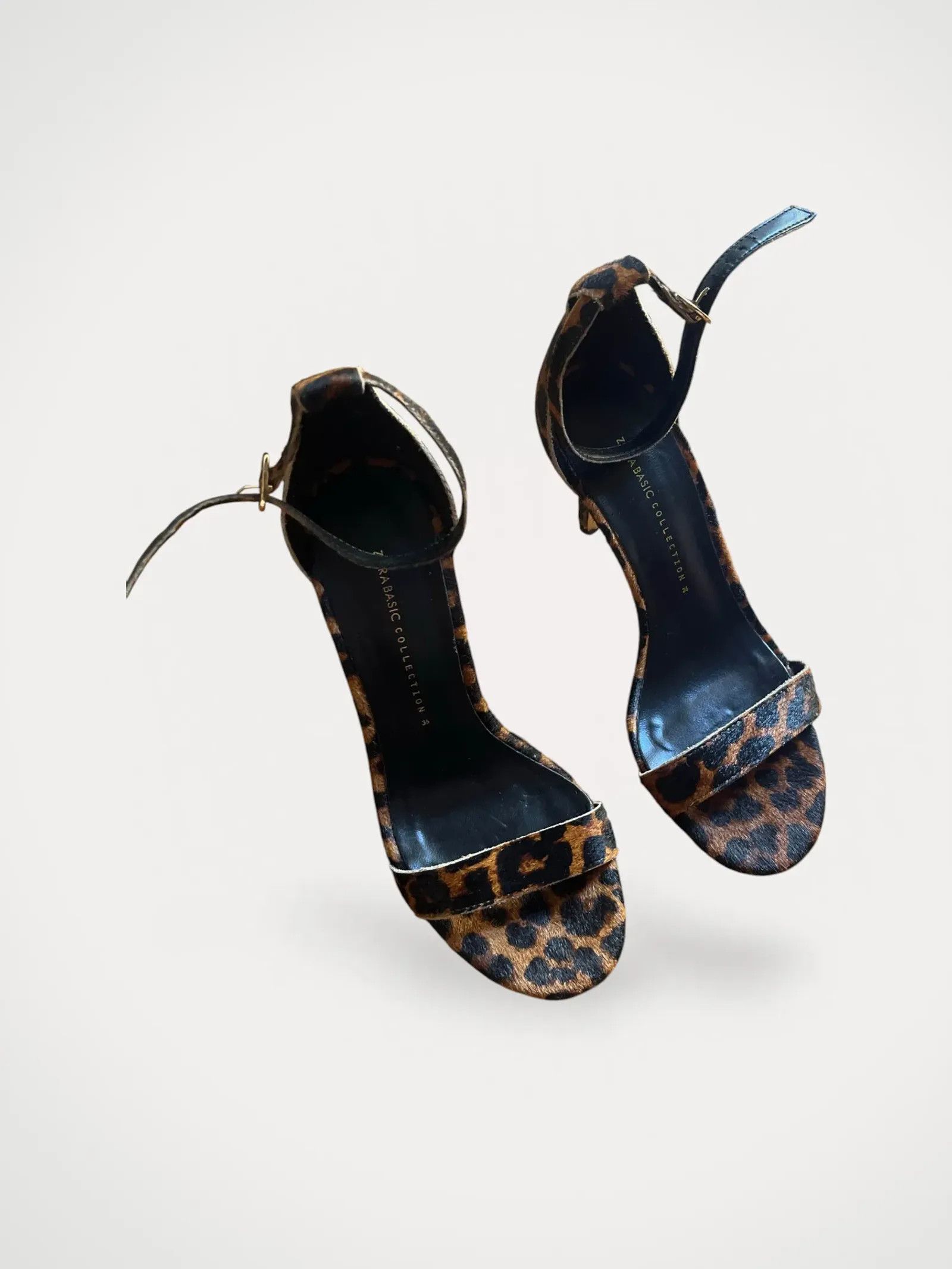 Zara ZARA HEART DETAIL LACE UP SANDALS | Grailed
