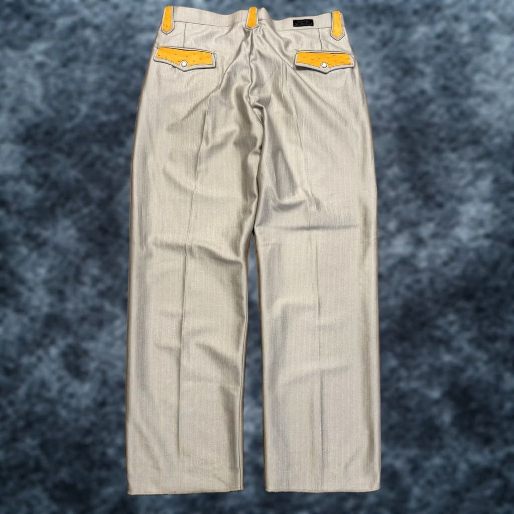 Vintage Sergio Vadducci Dress Pants Men's 36 Western Cowboy Pearl Snap Beige Vintage Dress Pants Mens 36 Cowboys Boys? Size US 36 / EU 52 - 1 Thumbnail