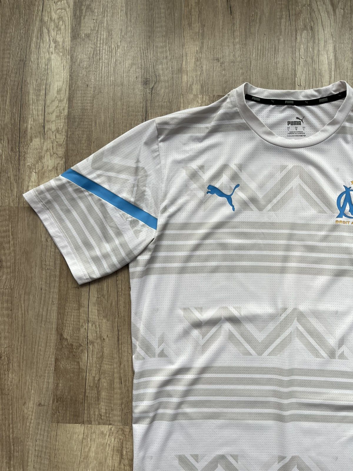 Puma Puma Olympique De Marseille Training Shirt Men's L Size US L / EU 52-54 / 3 - 2 Thumbnail