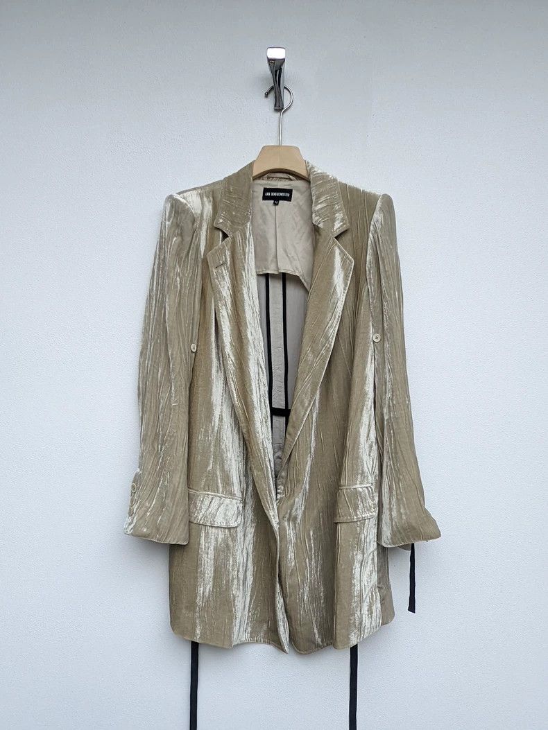 Ann Demeulemeester Ann Demeulemeester Velvet Coat Size US M / EU 48-50 / 2 - 1 Thumbnail