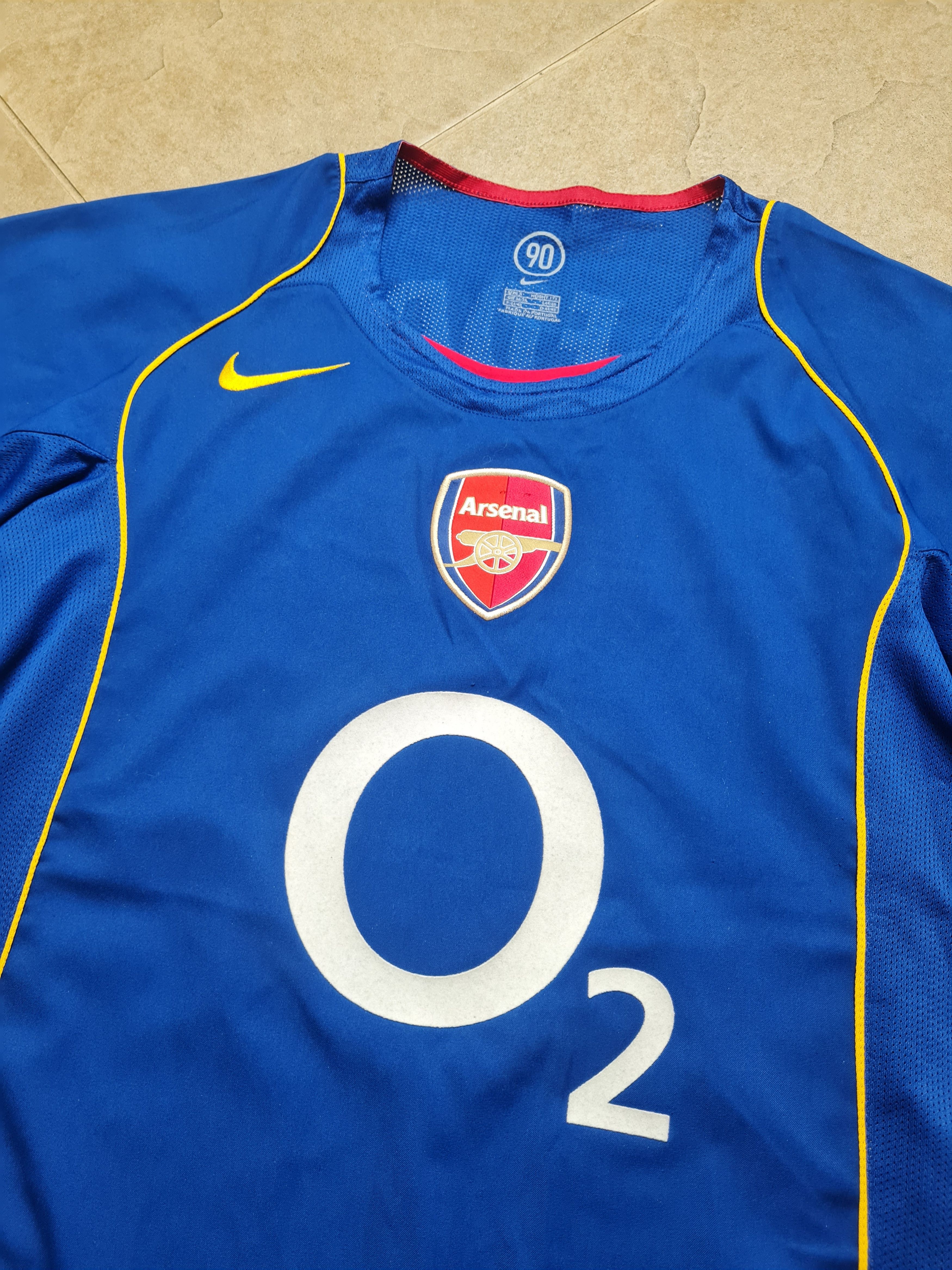 Nike Jersey Nike Arsenal 2004-2005 Rare Away Kit Soccer Shirt #8 Size US S / EU 44-46 / 1 - 3 Thumbnail