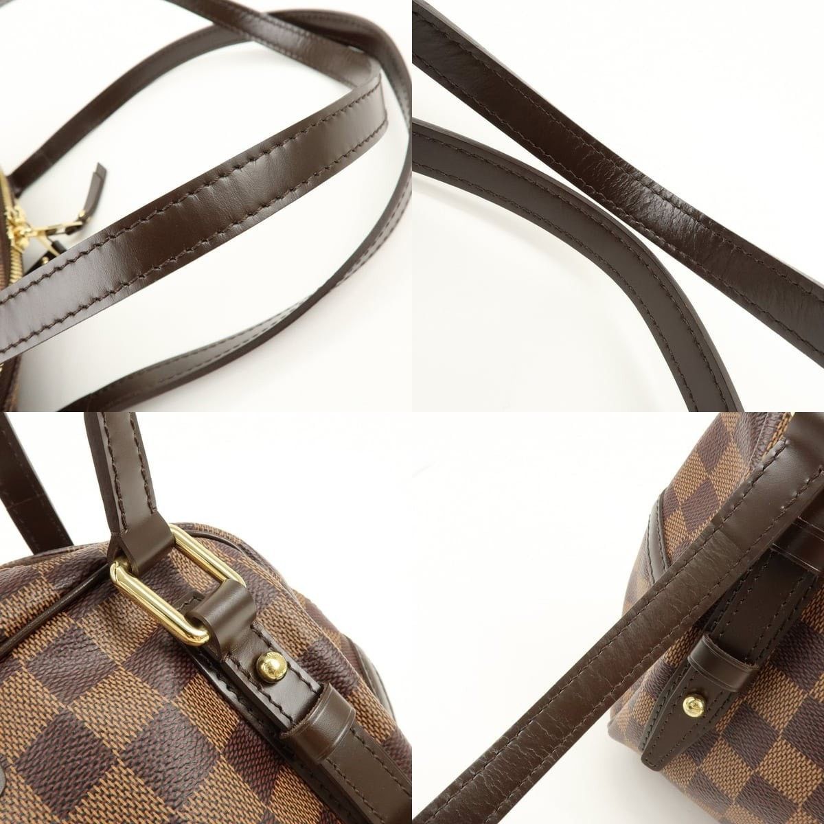 Louis Vuitton Louis Vuitton Damier Ebene Rivington PM Shoulder Bag Size ONE SIZE - 4 Thumbnail