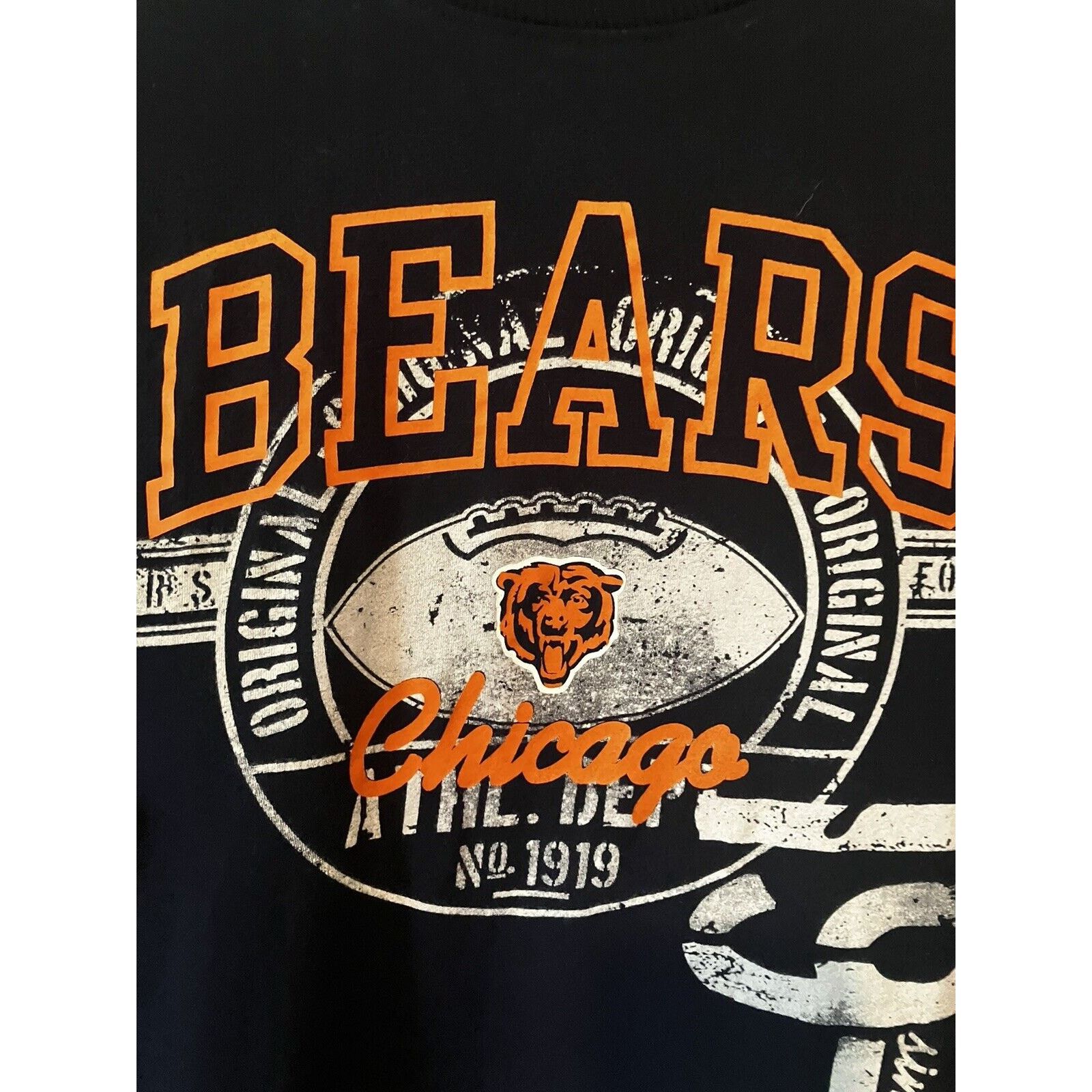 NFL Chicago Bears Football Shirt Mens XL NFL Blue Stitched patch Size US XL / EU 56 / 4 - 4 Thumbnail