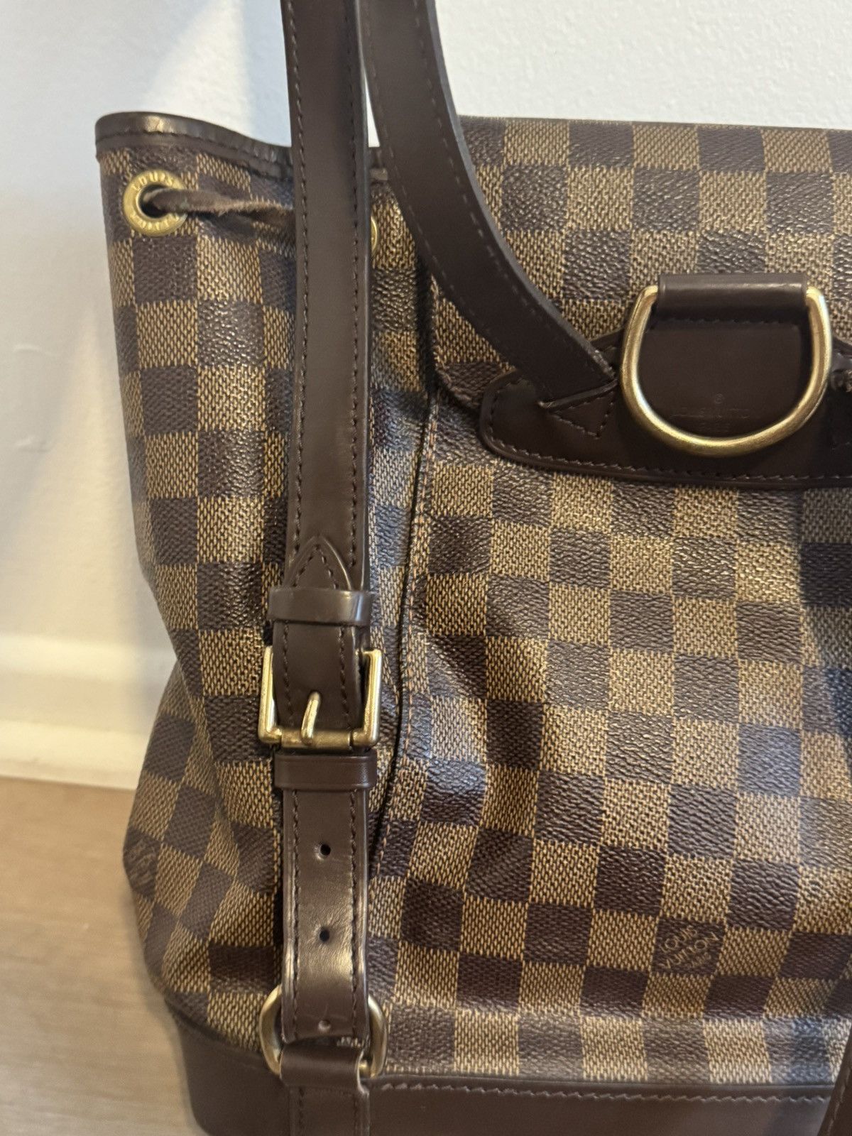 Louis Vuitton Damier Ebene Montsouris MM Special Order Size ONE SIZE - 9 Thumbnail