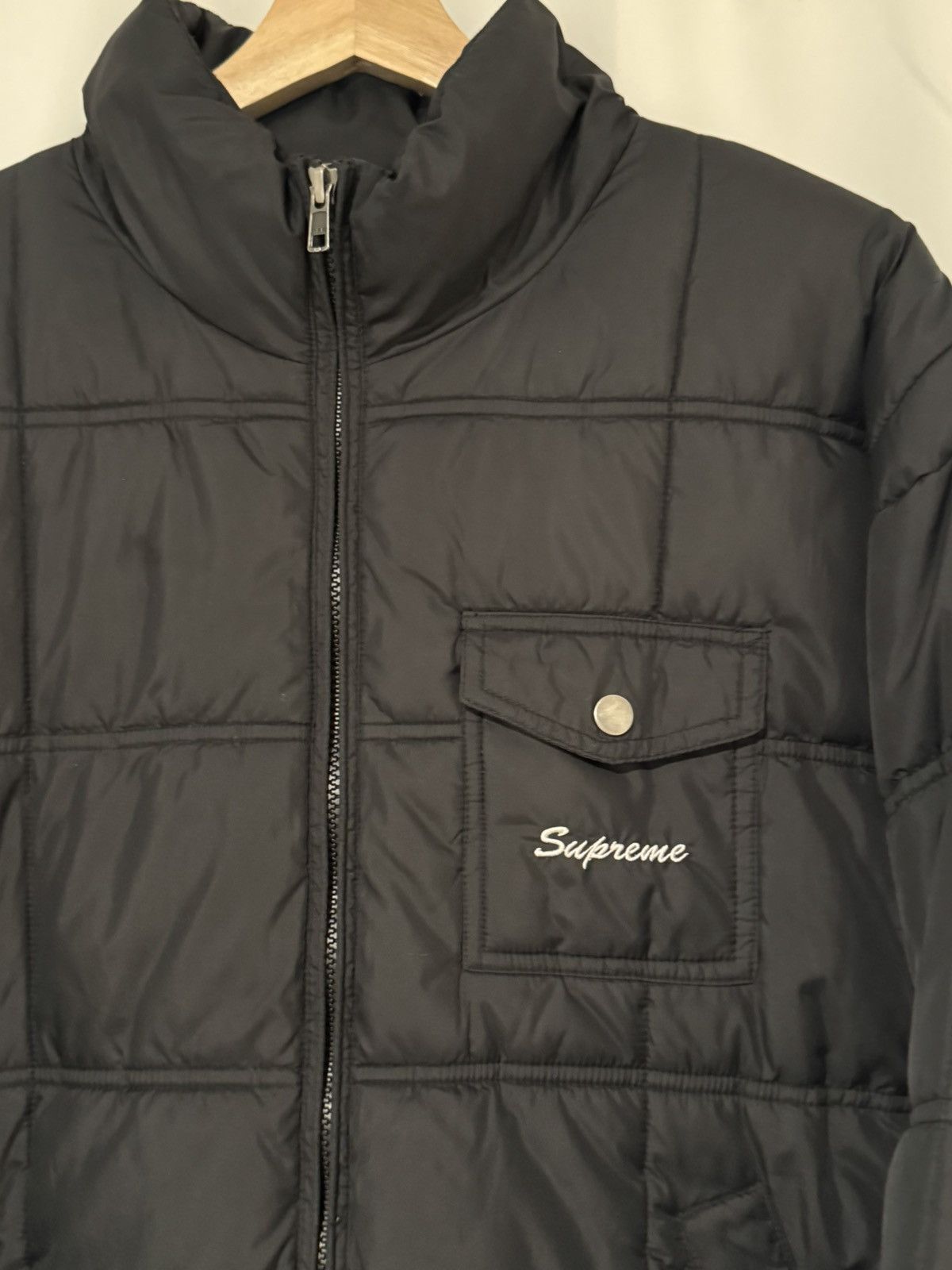 Supreme Supreme Black Iggy Pop Quilted Puffer Jacket Size US M / EU 48-50 / 2 - 3 Thumbnail