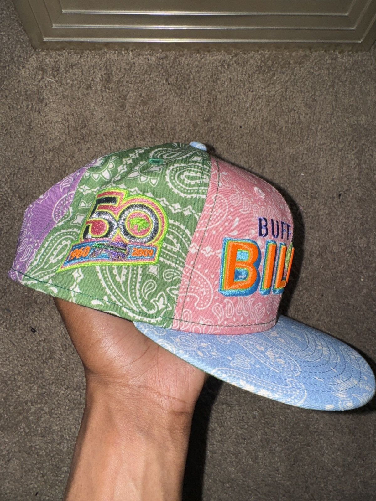 New Era Buffalo bills bandanna 59fifty Size ONE SIZE - 3 Thumbnail