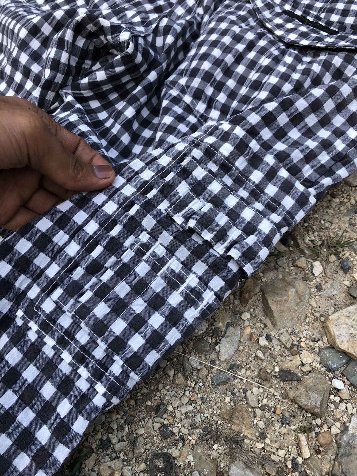 Edwin × Japanese Brand FLARED ZIPPER PLAID PANT BY EDWIN GOLF Size US 30 / EU 46 - 4 Thumbnail