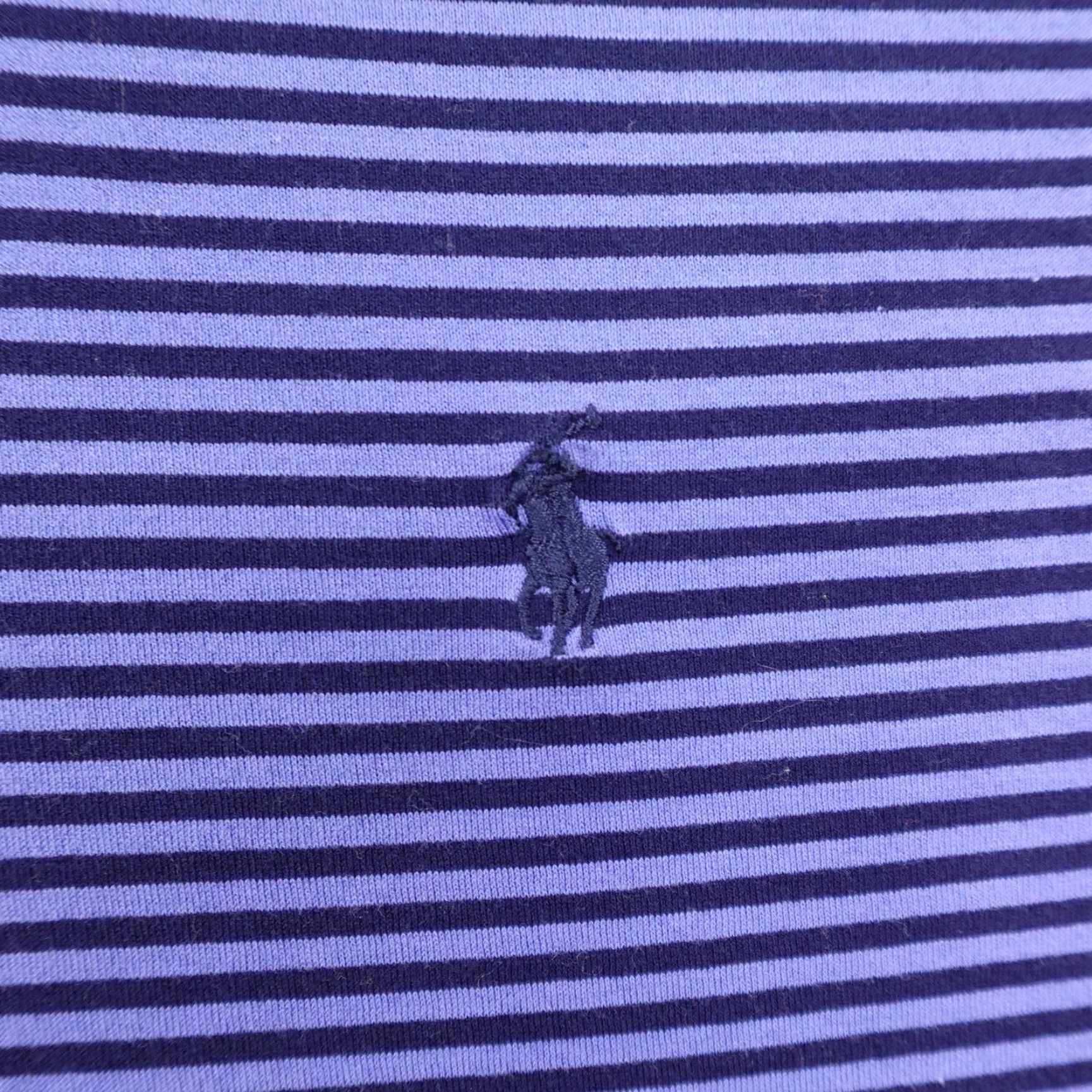 Polo Ralph Lauren VINTAGE Polo Ralph Lauren Polo Shirt Mens 2XL Blue Striped Pima Cotton Pony Logo Shirt Mens 2XL Blue Striped Polo Ralph Lauren Polo Shirt Vintage Size US XXL / EU 58 / 5 - 3 Thumbnail