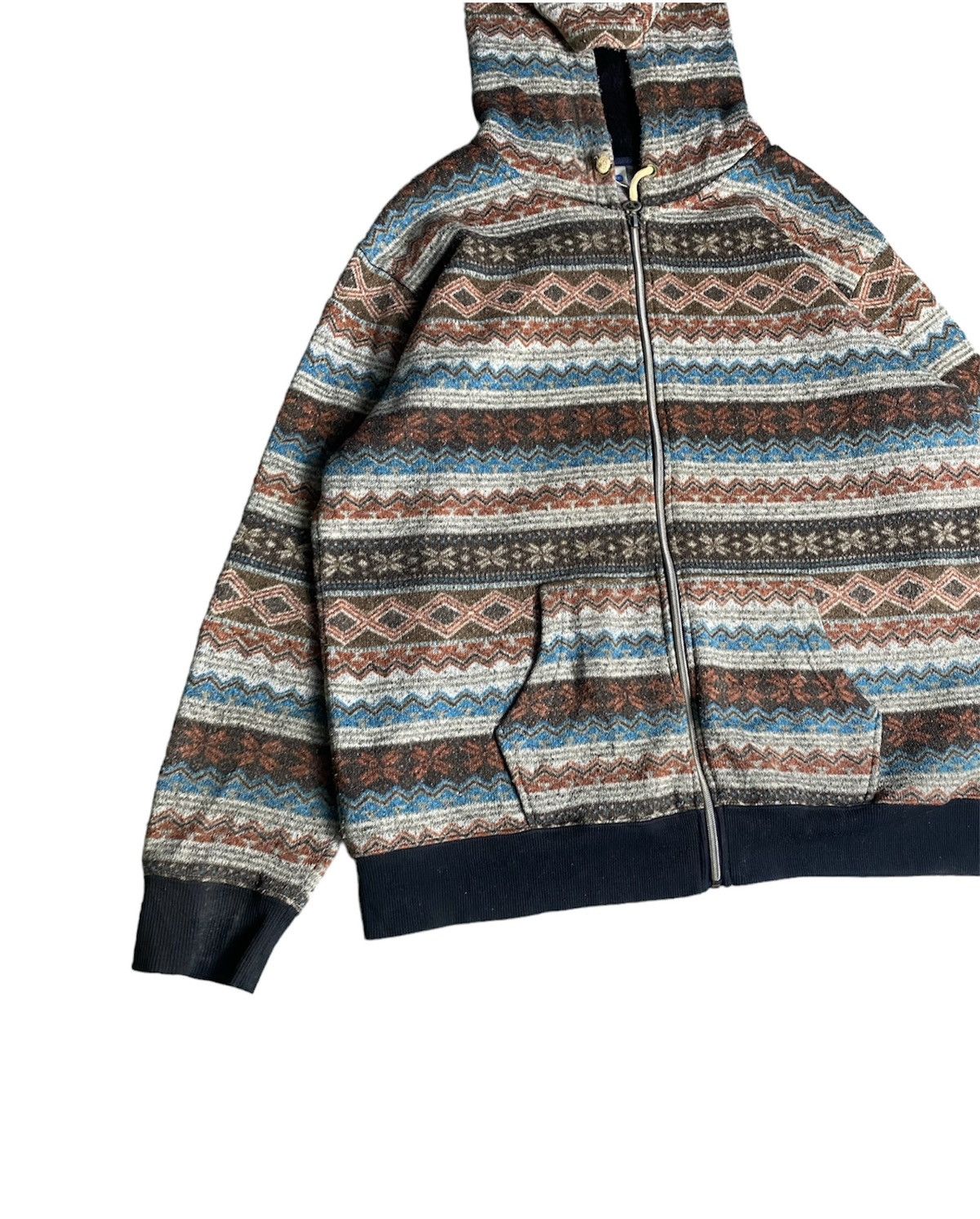 Japanese Brand Outdoor Native Navajo Style Hoodie Size US L / EU 52-54 / 3 - 4 Thumbnail