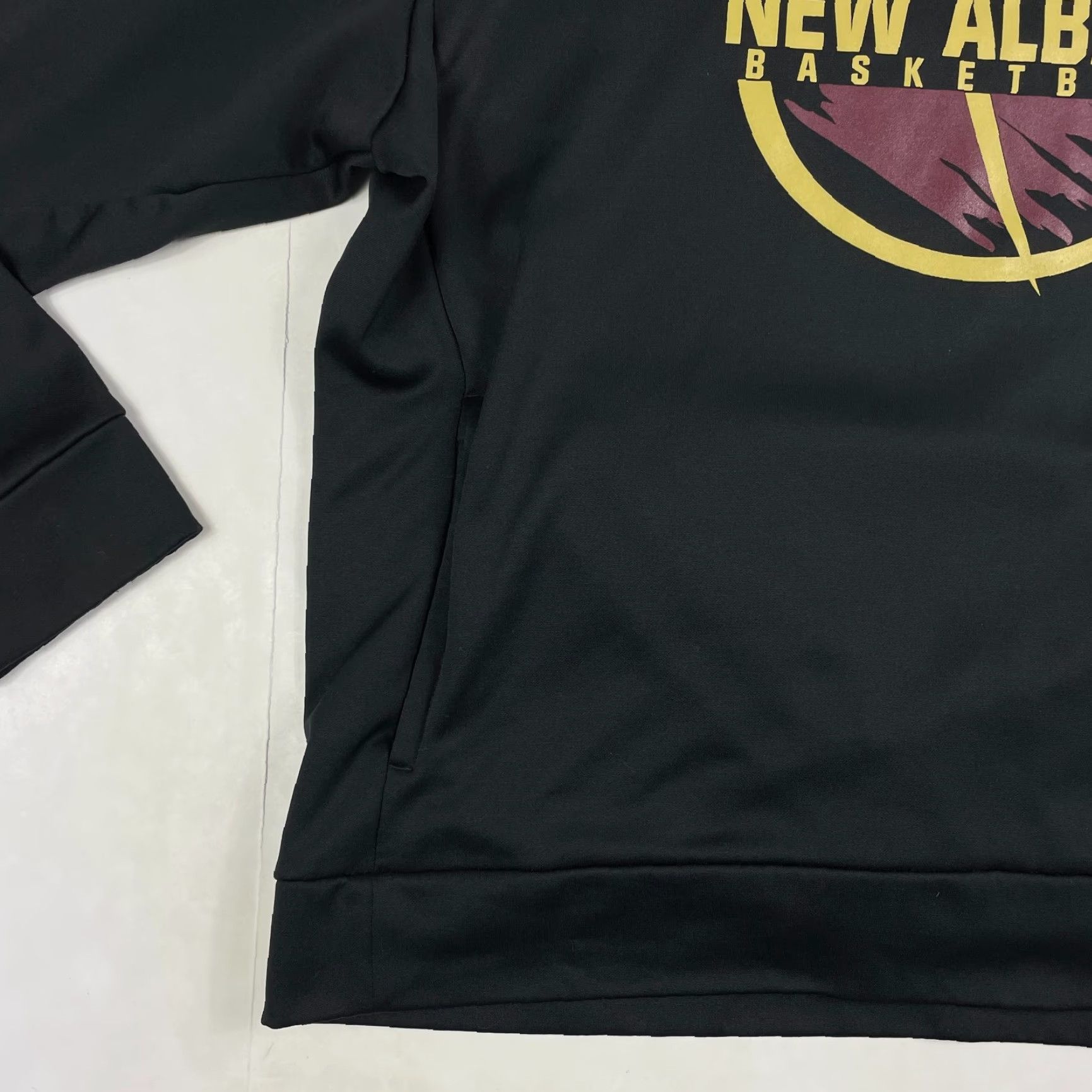 Jordan Brand Jordan Hoodie Mens Extra Large Black Pullover Fleece Lined New Albany Basketball Size US XL / EU 56 / 4 - 5 Thumbnail