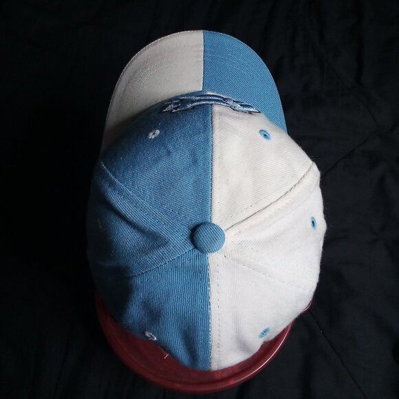 Zephyr Vintage Zephyr Two Tone North Carolina Tarheels Fitted Hat Size ONE SIZE - 5 Thumbnail