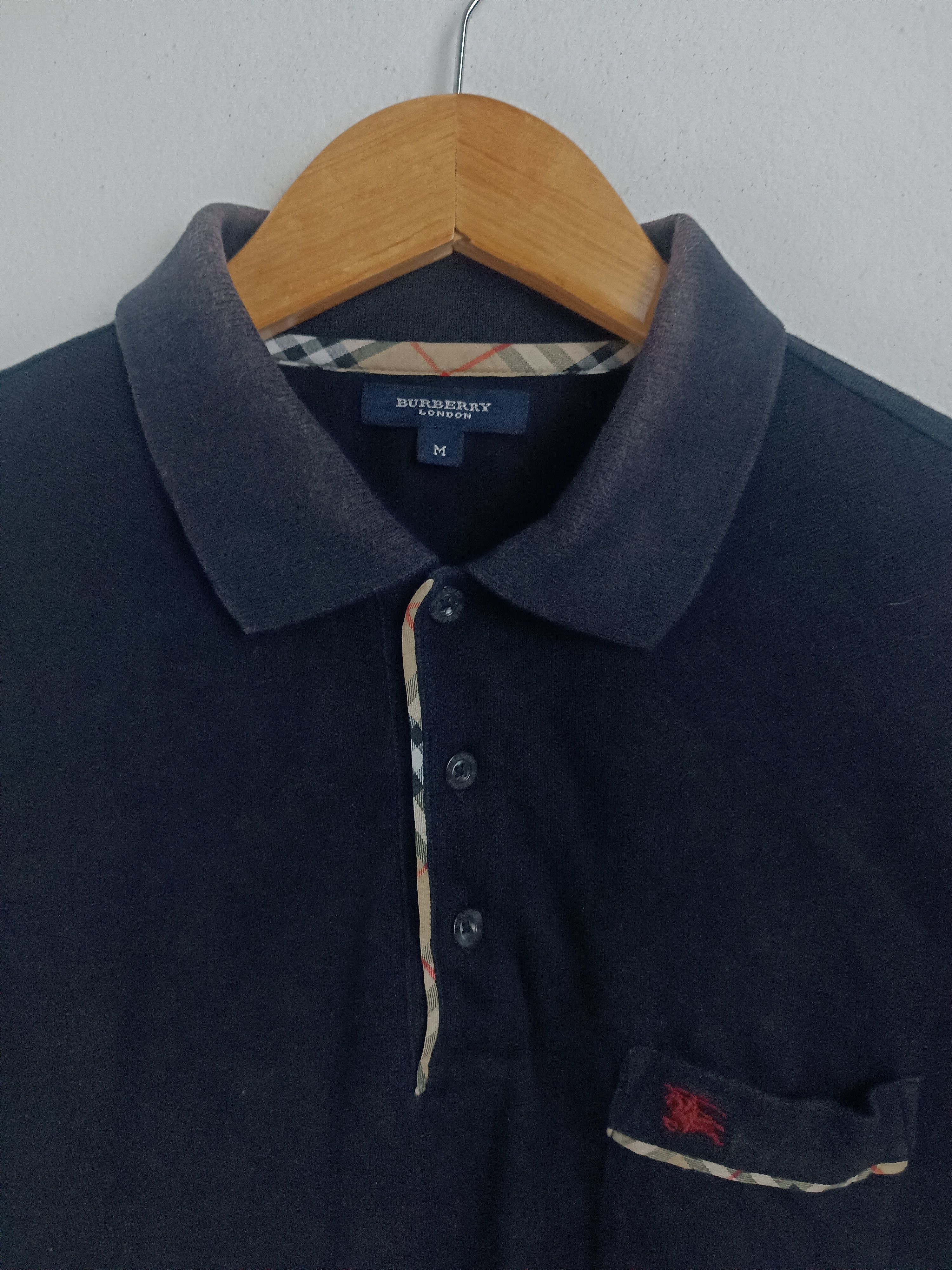 Burberry VINTAGE FADED BURBERRY POLOS VERY RARE Size US M / EU 48-50 / 2 - 12 Thumbnail