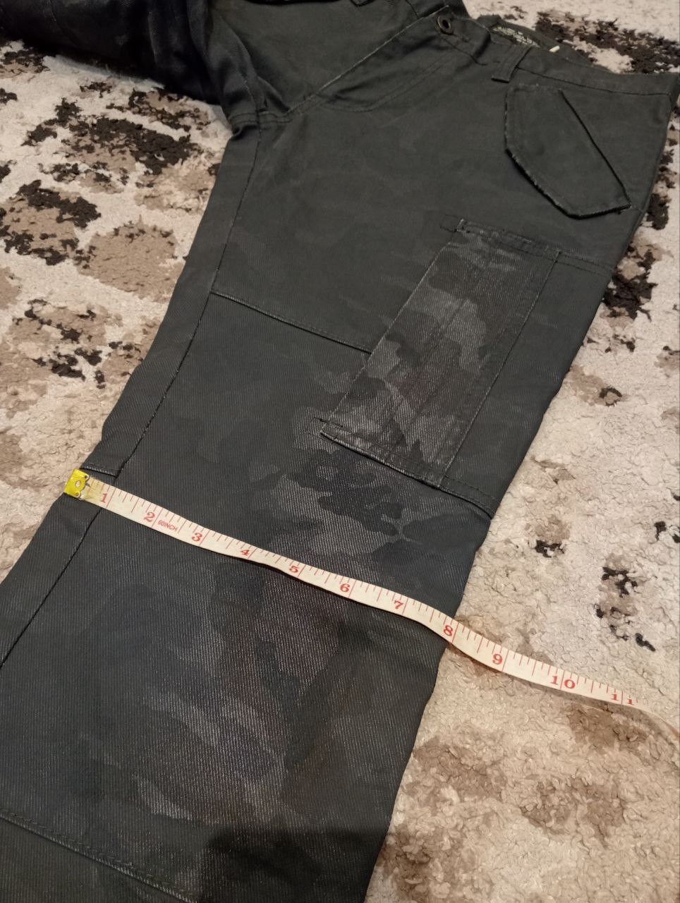 L7 Real Hip Vintage L7 Real Hip Wax Cargo Pants Size US 31 - 18 Thumbnail