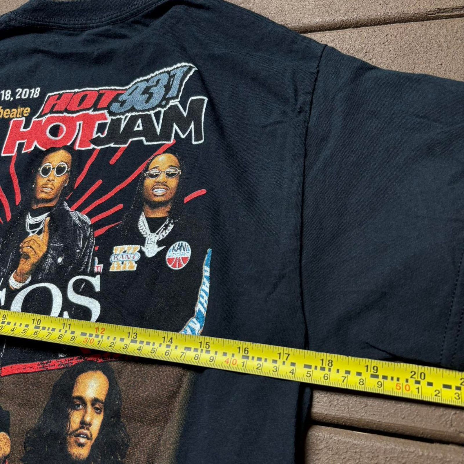 Gildan Black 2018 Migos Tour Shirt Size US M / EU 48-50 / 2 - 5 Thumbnail