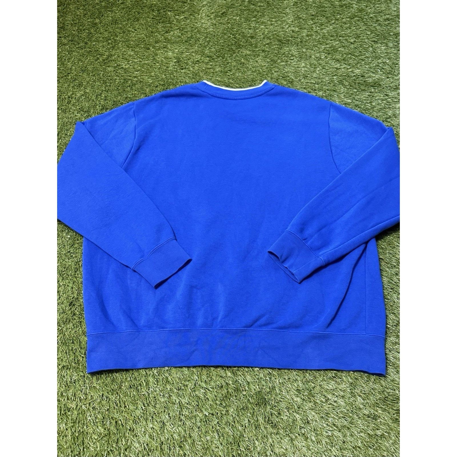 Nike Nike Center Swoosh Pullover Crew Neck Long Sleeve Blue XL Size US XL / EU 56 / 4 - 9 Thumbnail