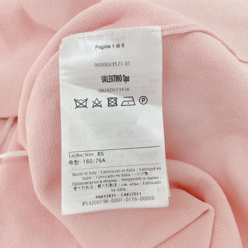 Valentino Valentino Pink lace knitted dress Size XS / US 0-2 / IT 36-38 - 7 Thumbnail