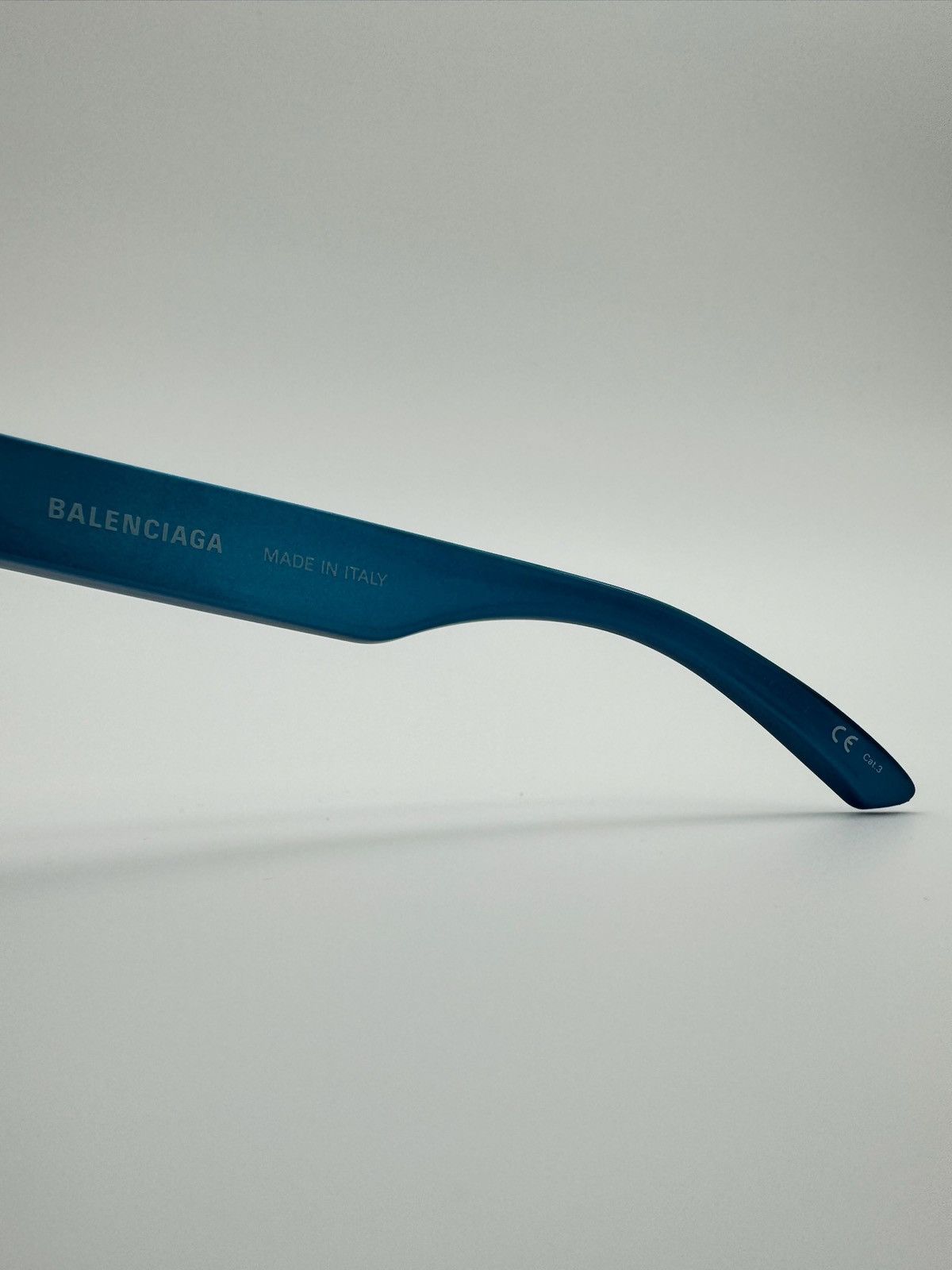 Balenciaga Balenciaga Xpander Cat-Eye Frame Sunglasses - Blue Size ONE SIZE - 6 Thumbnail
