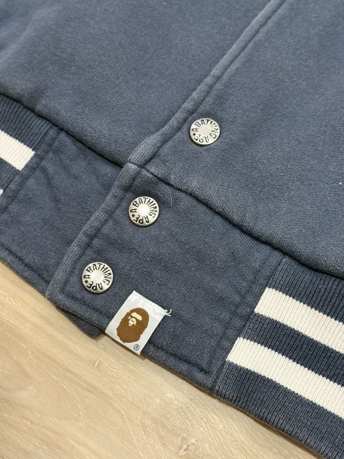 Bape Vintage Bape General Made Varsity Jacket Size US XL / EU 56 / 4 - 19 Thumbnail