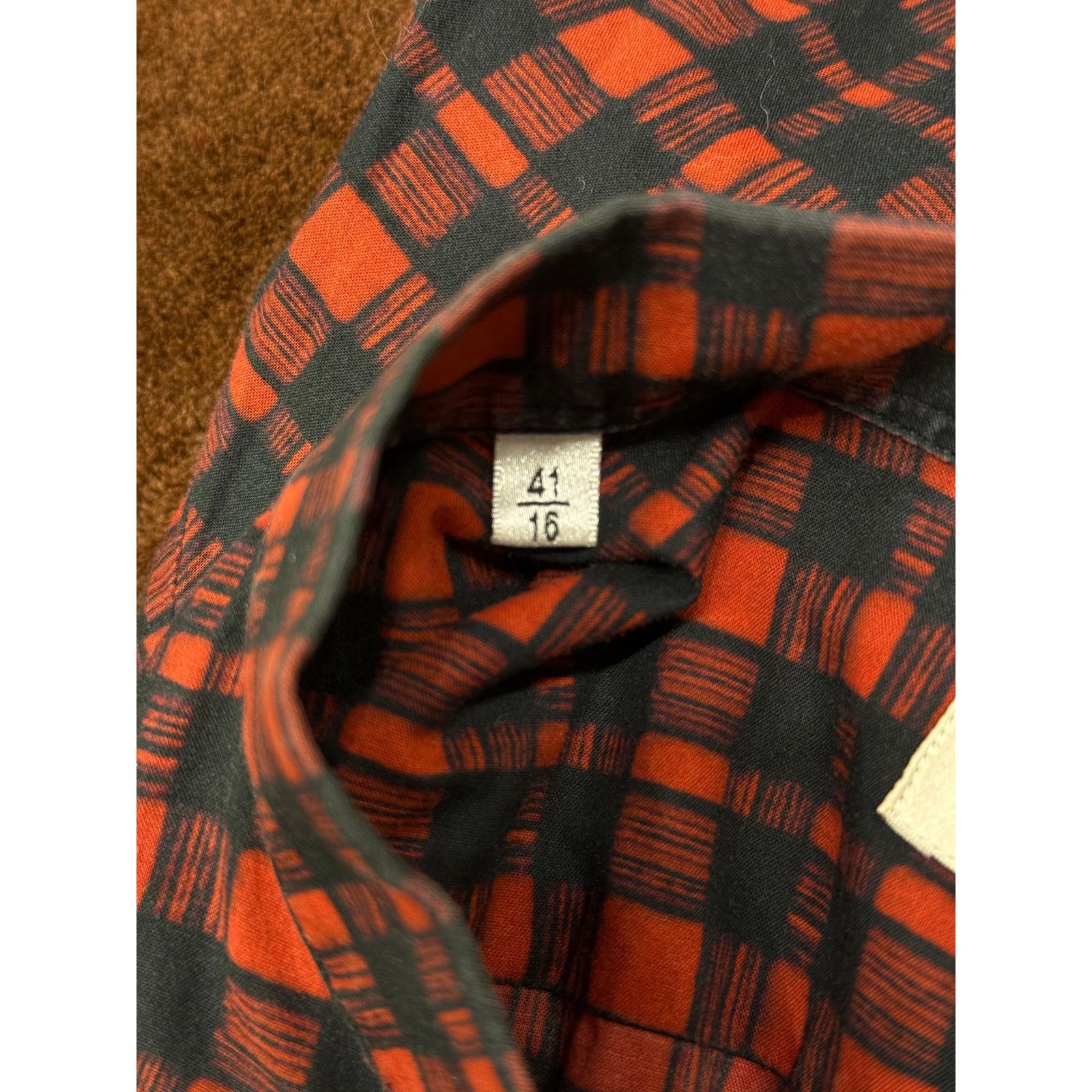 Saint Laurent Paris 2016 Saint Laurent by Hedi Slimane check button-up shirt Size US M / EU 48-50 / 2 - 6 Thumbnail