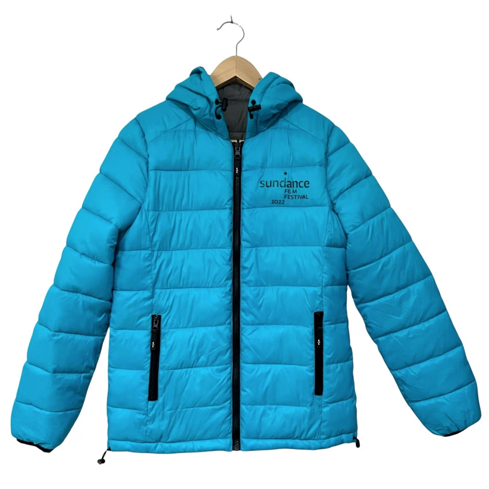Kenneth Cole Kenneth Cole x Sundance Film Festival 2022 Reversible Hooded Puffer Jacket Sz S Unisex Adults Gray Nylon Coat Zip Pocket Winter Capable Packable Size US S / EU 44-46 / 1 - 3 Thumbnail