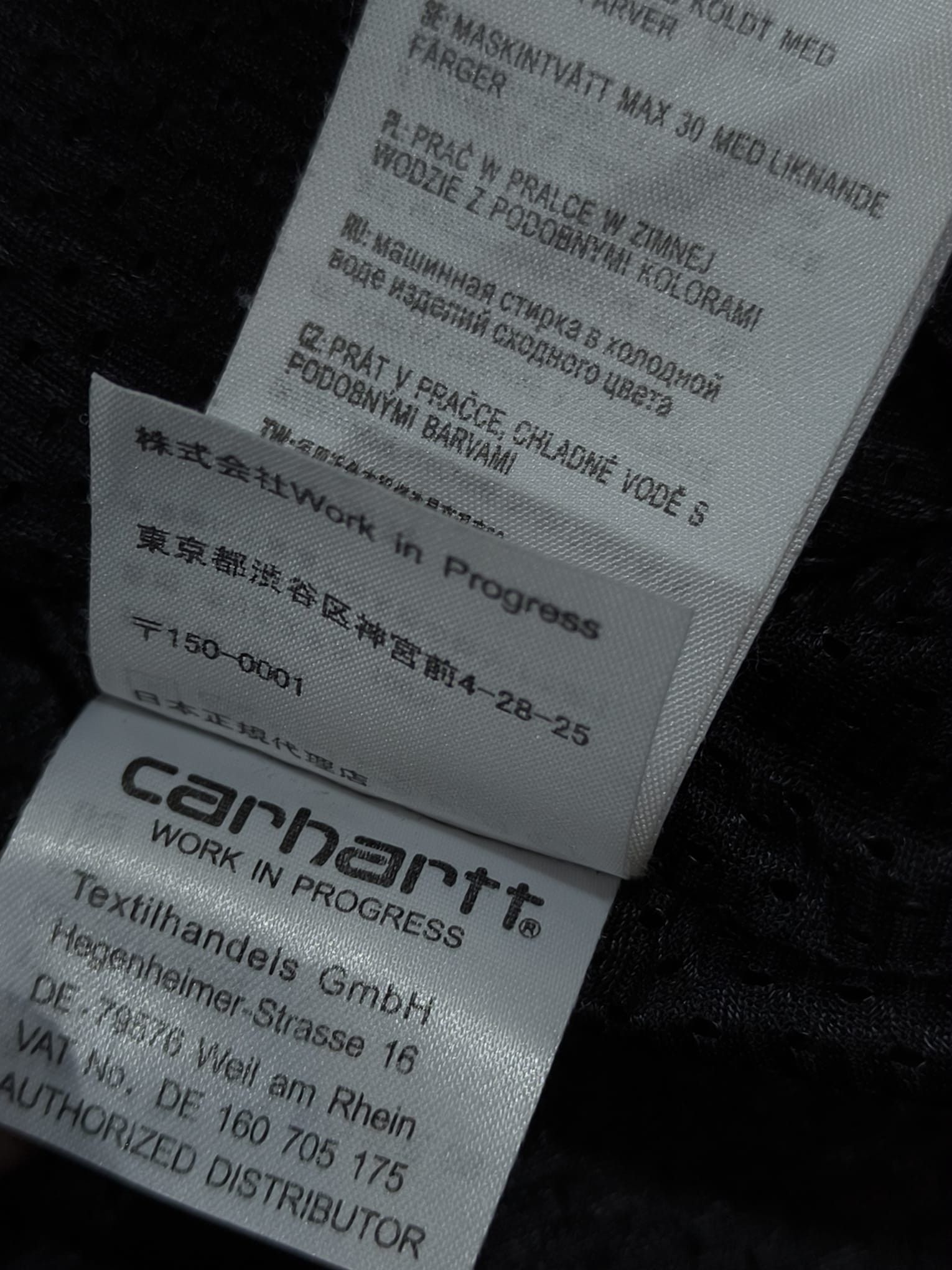 Carhartt Carhartt Wip Fynn Light Jacket Workwear Faded Black Size US XL / EU 56 / 4 - 16 Thumbnail