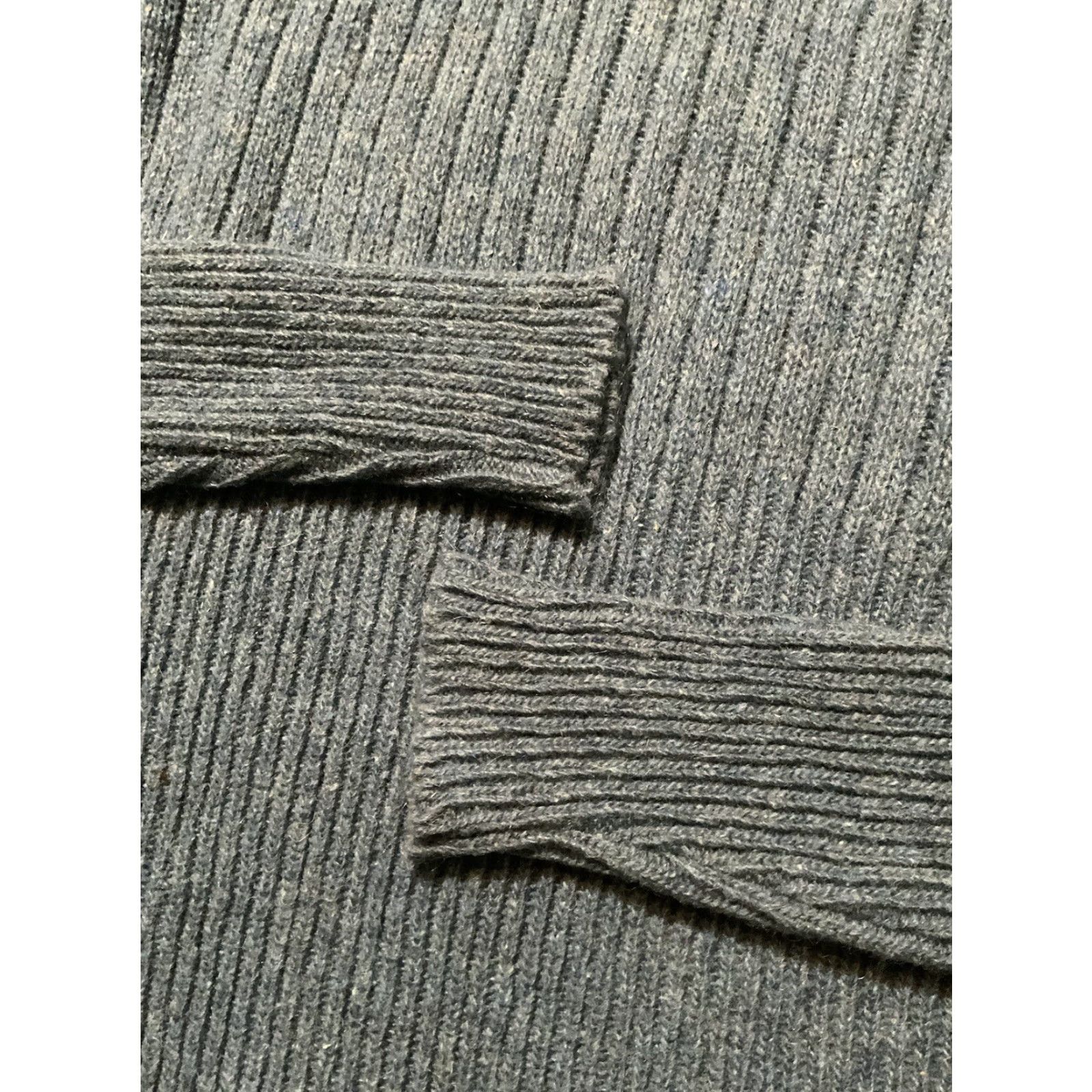 Vintage VINTAGE 60s 70s Glen Dee Wool Blend Knit Fisherman Collared Pullover Sweater LG Size US L / EU 52-54 / 3 - 6 Thumbnail