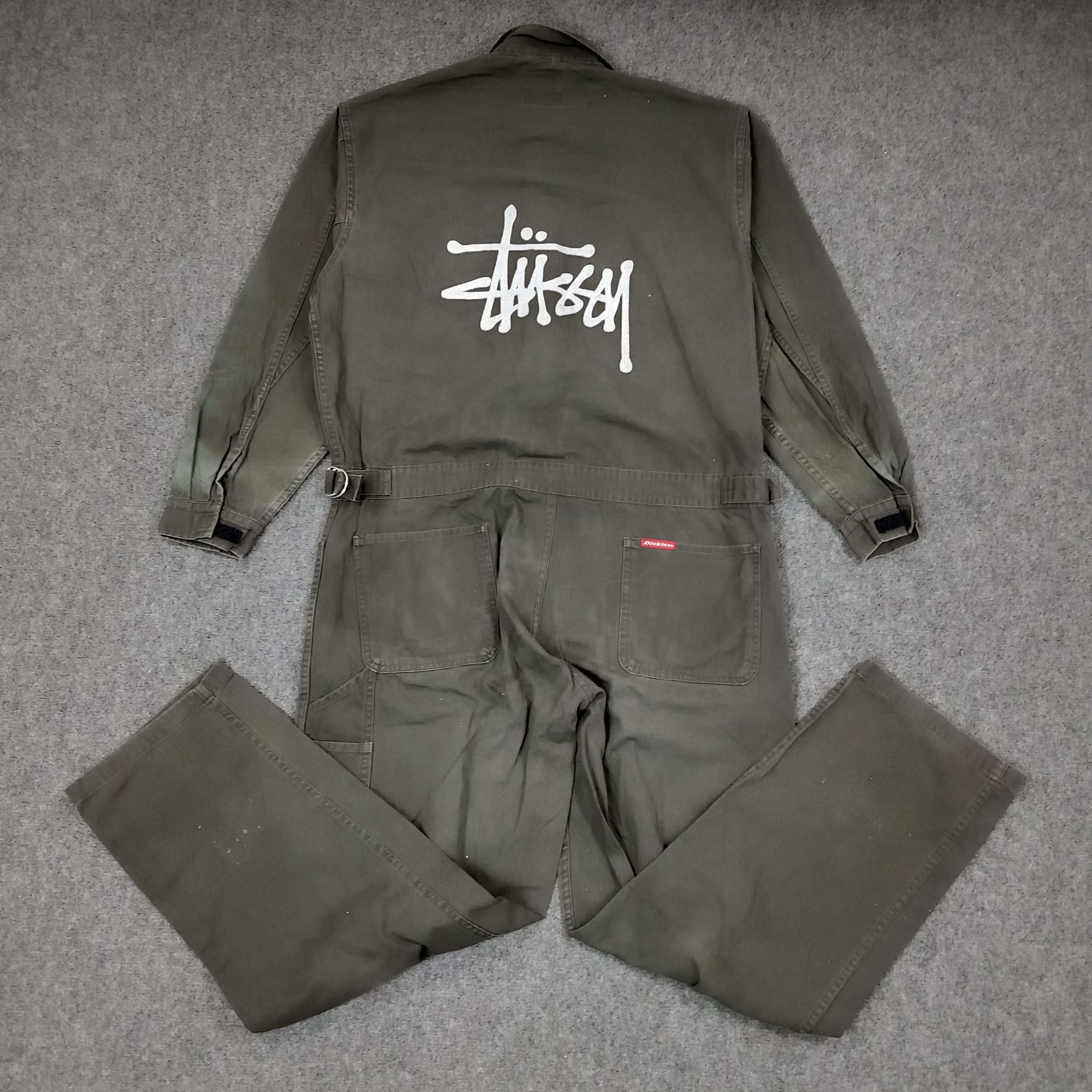 Dickies × Vintage Dickies X Stussy American Custom Art Coverall Jacket C220N15 Size US L / EU 52-54 / 3 - 1 Thumbnail