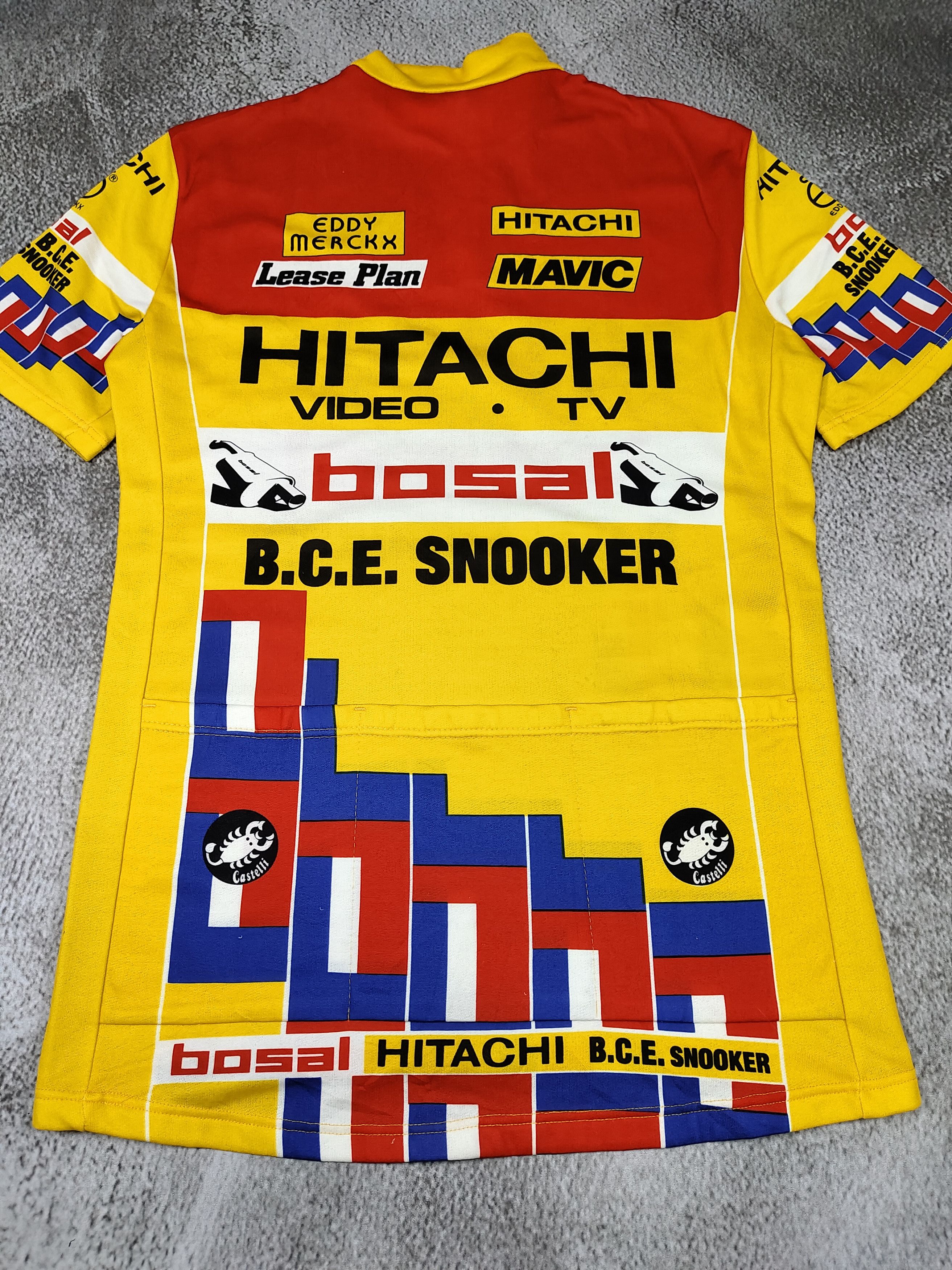 Vintage 90s Castelli🇮🇹Eddy Merckx Team Racing Tour Cycling Jersey Size US M / EU 48-50 / 2 - 7 Thumbnail