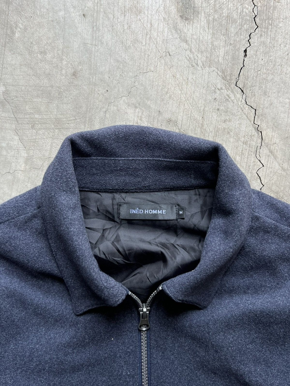 Yohji Yamamoto Vintage Ined Homme Yohji Yamamoto Wool Jacket Size US S / EU 44-46 / 1 - 7 Thumbnail