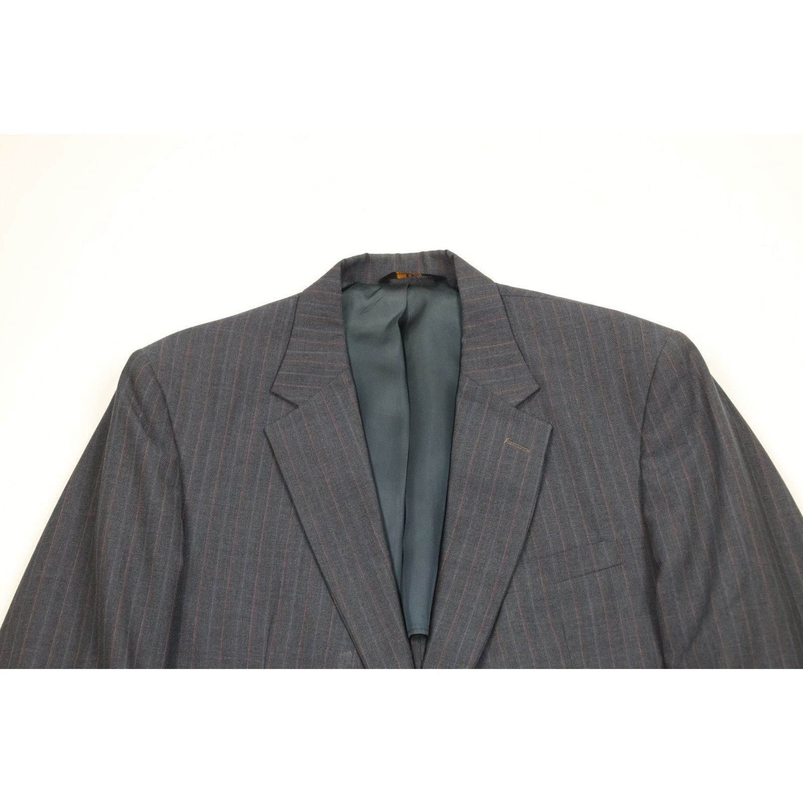 Vintage Vintage 70s Streetwear Distressed 2 Piece Striped Suit Size 42L - 3 Thumbnail