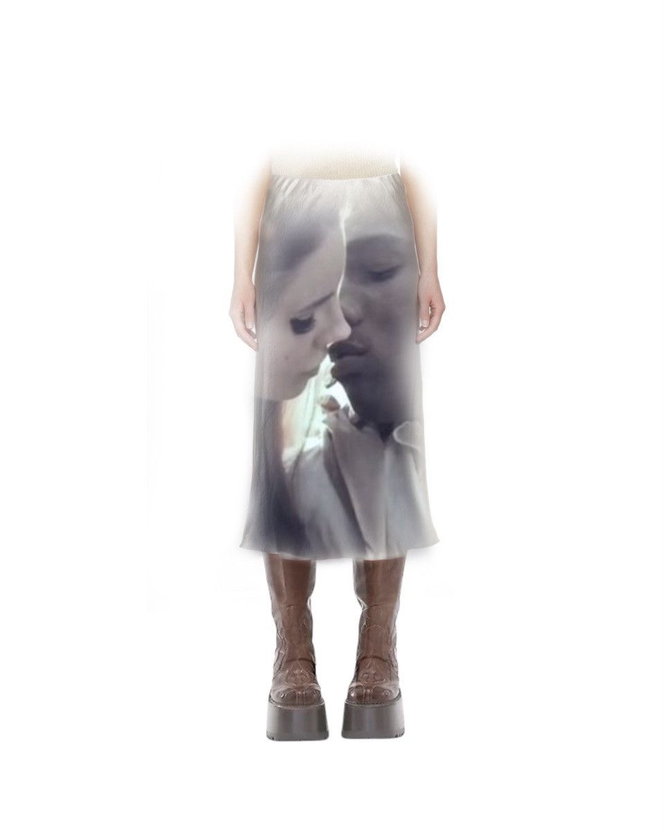 Vintage The Silence is So Loud Lana Kissing skirt Size 32" / US 10 / IT 46 - 1 Thumbnail
