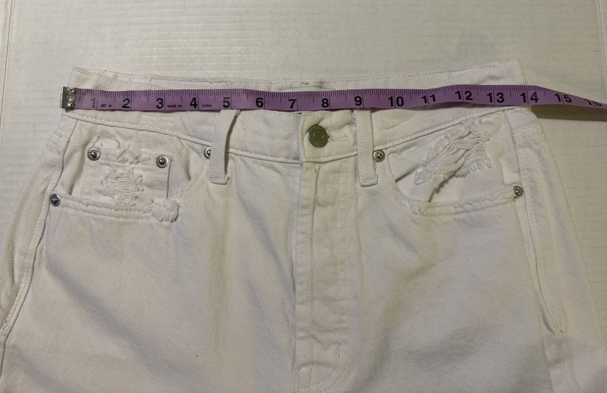 Pistola Pistola Women’s The Cassie White Destroyed High Rise Jeans Size 26" / US 2 / IT 38 - 9 Thumbnail