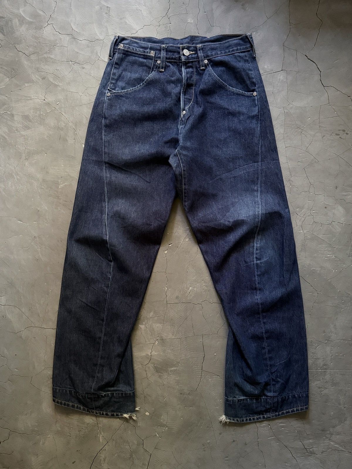 Engineered Garments × Levi's Levi’s VTG Engineered Jeans Buckle Back Twisted Seam Nhogirl Size US 30 / EU 46 - 2 Thumbnail