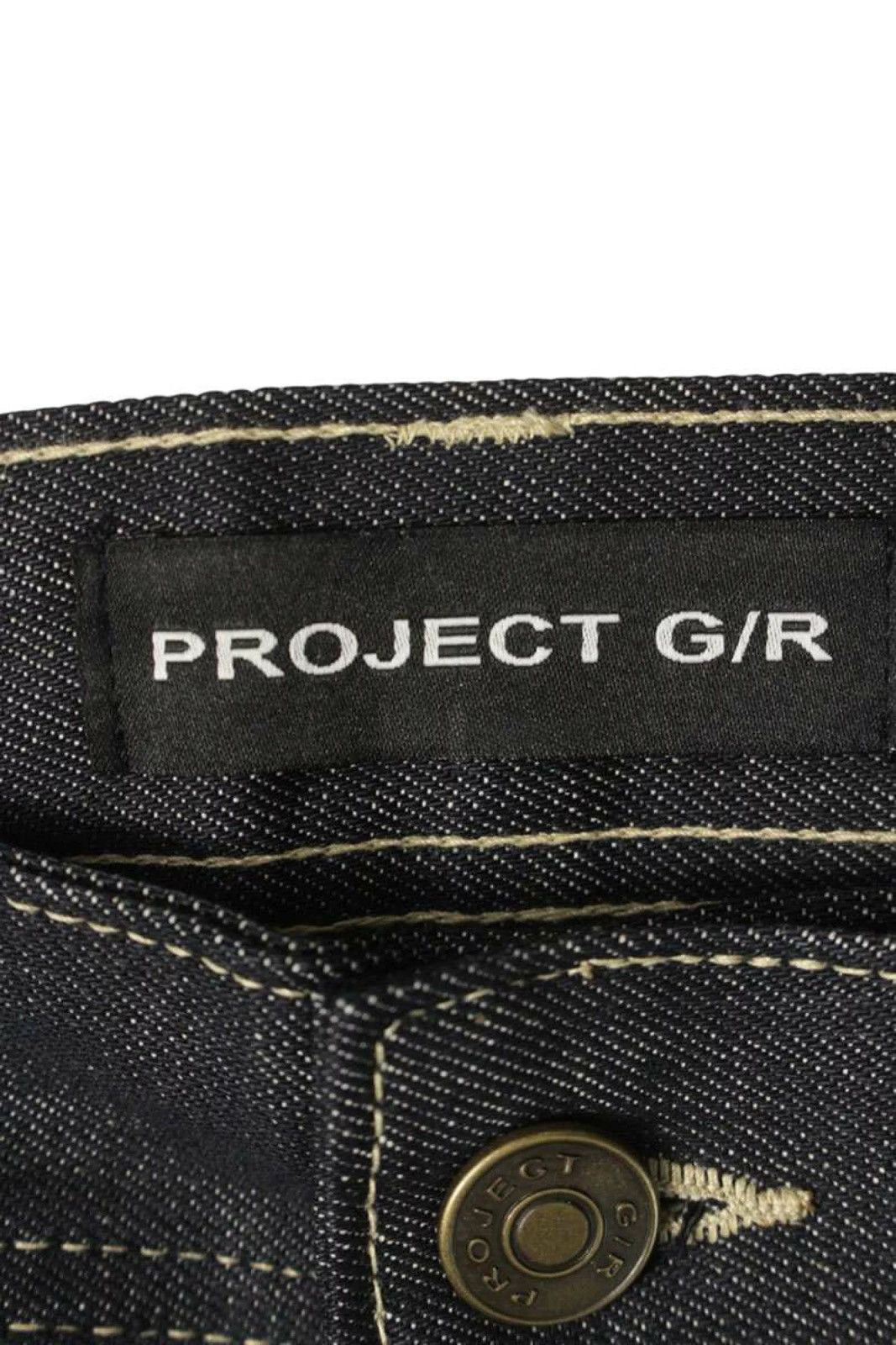 PROJECT G/R PROJECT GR RETRO WIDE BAGGY DENIM pants PROTOCOL INDEX Size US 34 / EU 50 - 3 Thumbnail