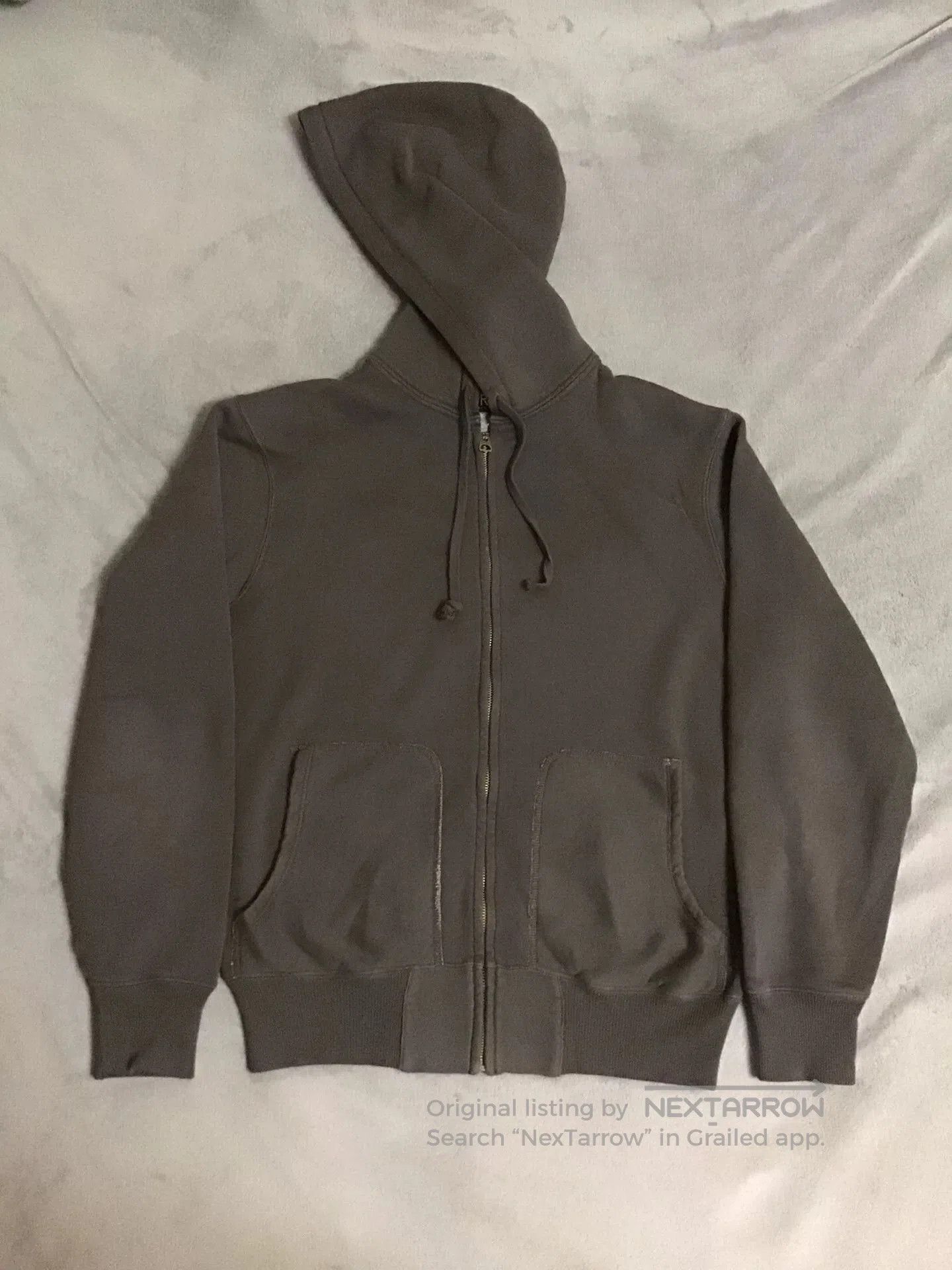 RRL Ralph Lauren Fleece Zip Hoodie.