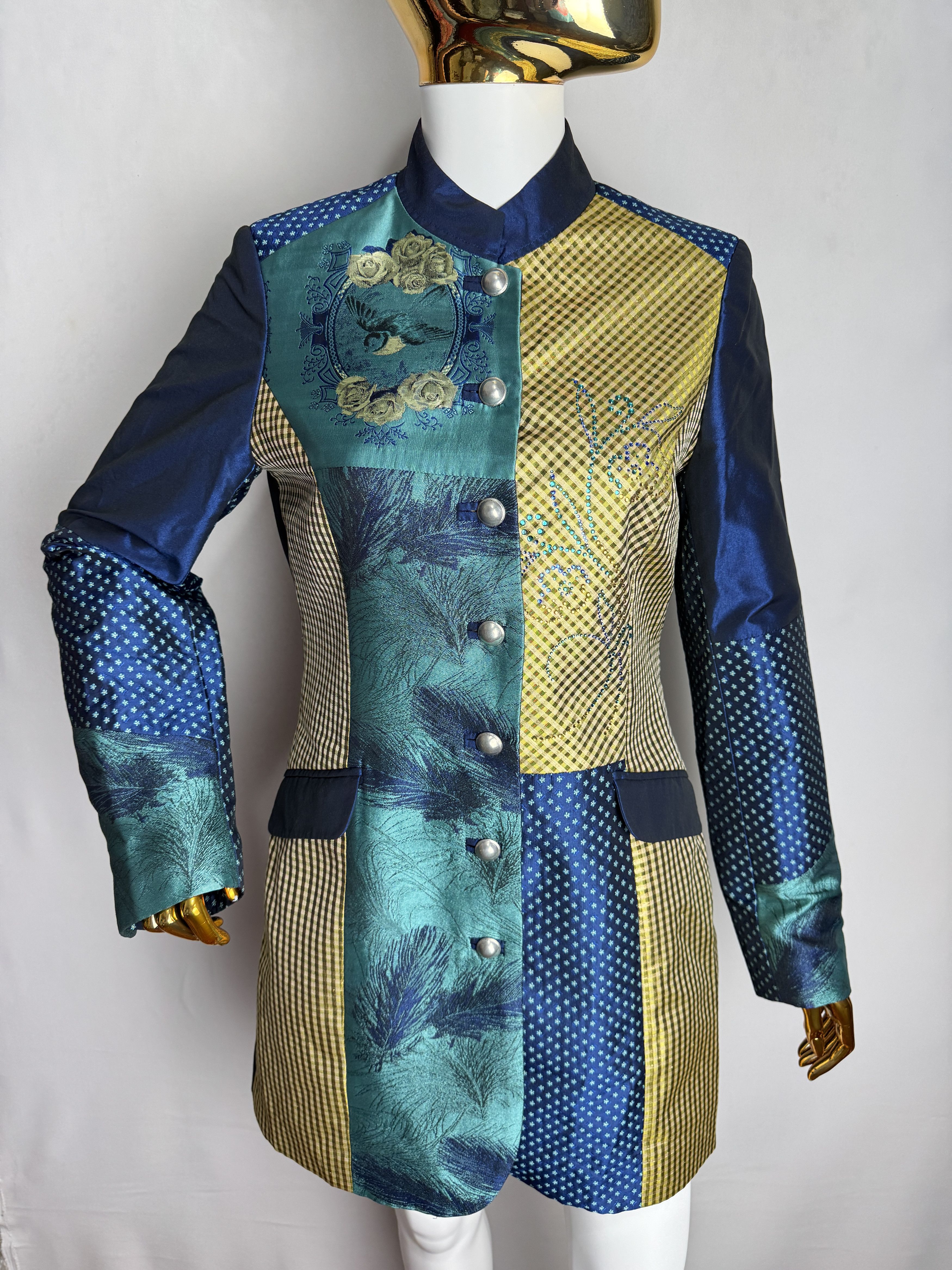 Designer × Other ALPIN women’s Austrian patchwork long jacket Size S / US 4 / IT 40 - 1 Thumbnail
