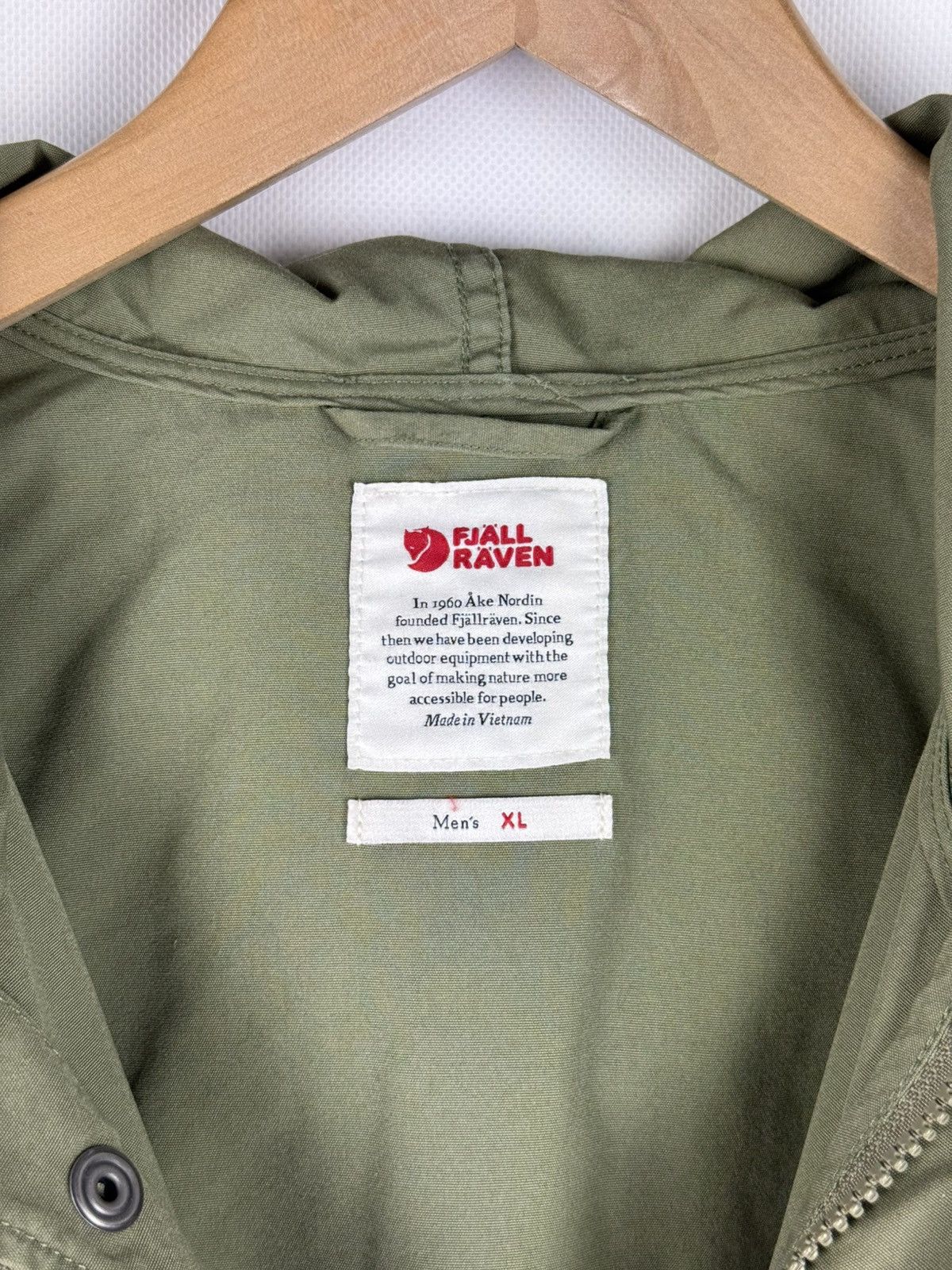 Fjallraven Fjallraven G-1000 Greenland Men’s Outdoor Hooded Jacket Size US XL / EU 56 / 4 - 22 Thumbnail