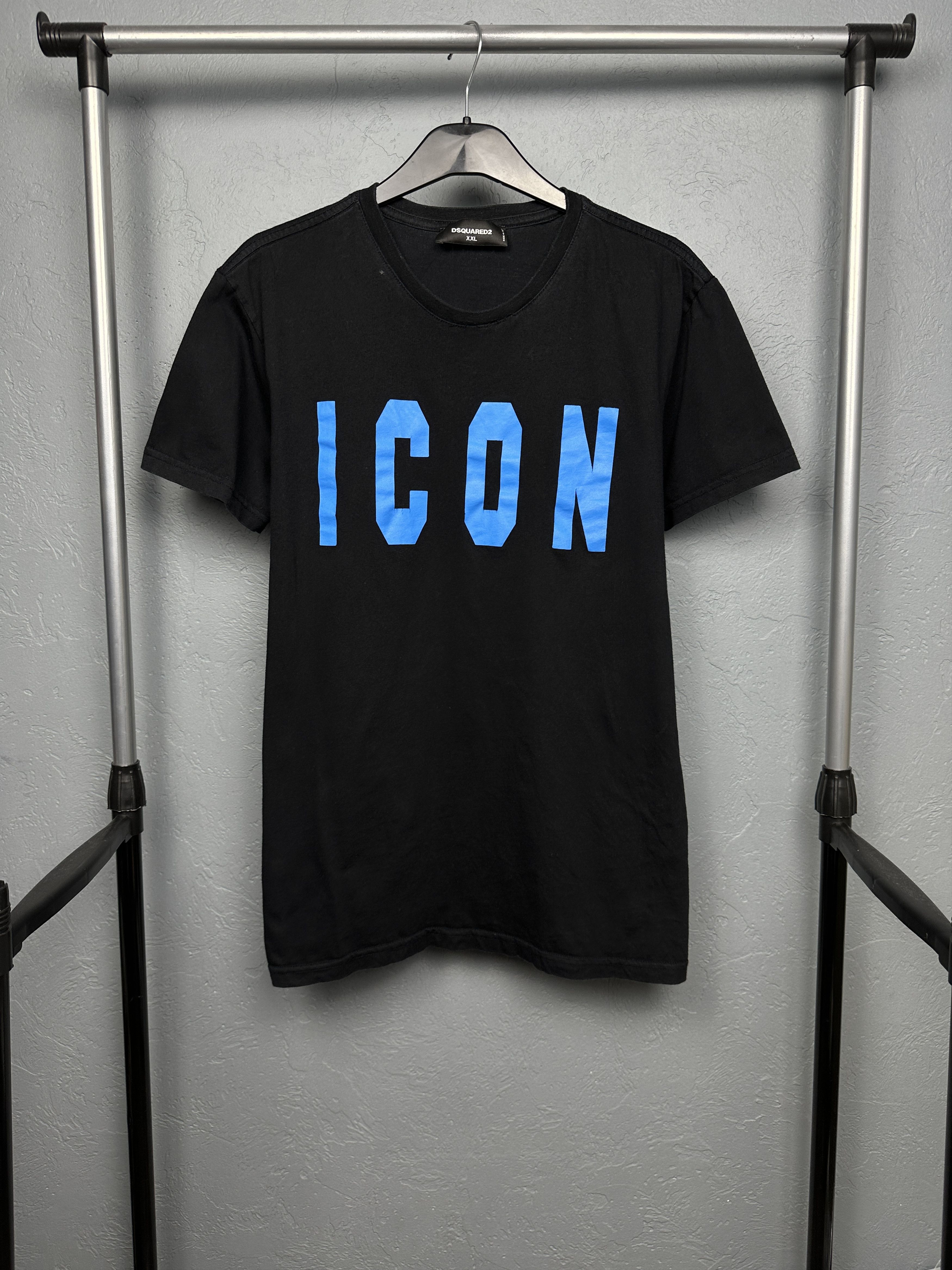 Dsquared2 Dsquared2 Icon Mens Crew Neck T-Shirt Size US XXL / EU 58 / 5 - 1 Thumbnail