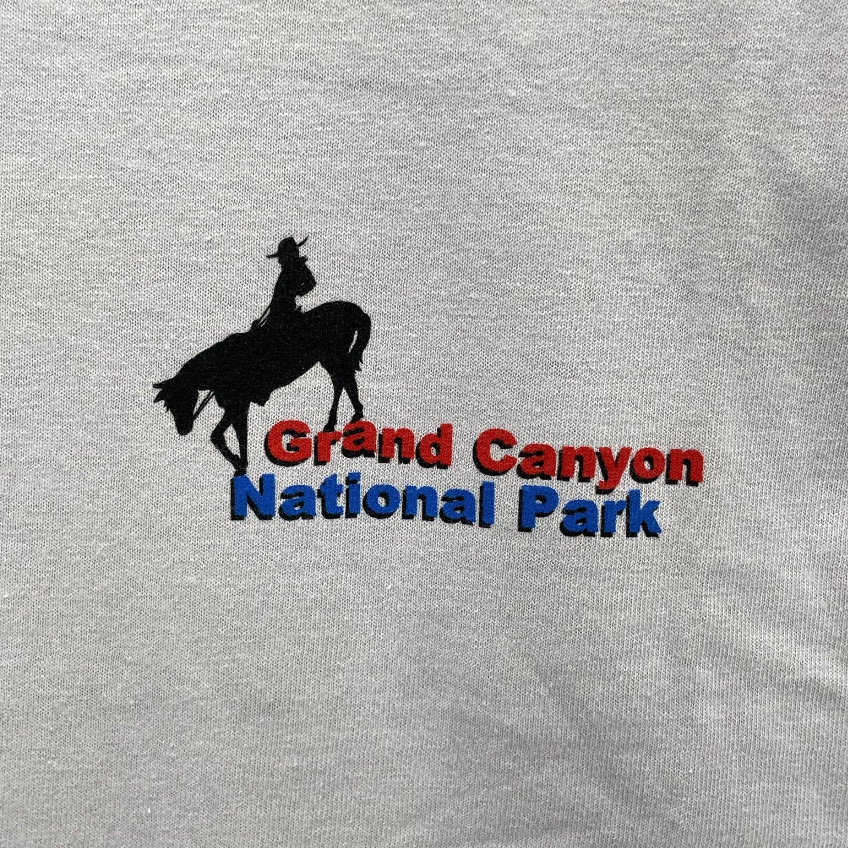 Vintage VINTAGE Grand Canyon T-Shirt Small Western Arizona National Park Cowboy USA 90's Mens Shirt S White Cotton Graphic Print 90s Cowboy USA Western Park Size US S / EU 44-46 / 1 - 3 Thumbnail