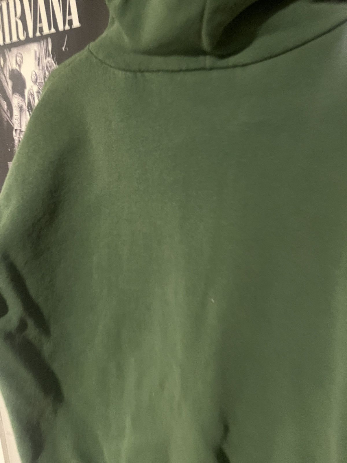 Adidas Vintage 90’s made in usa Adidas Green Hoodie / sweater Size US L / EU 52-54 / 3 - 9 Thumbnail
