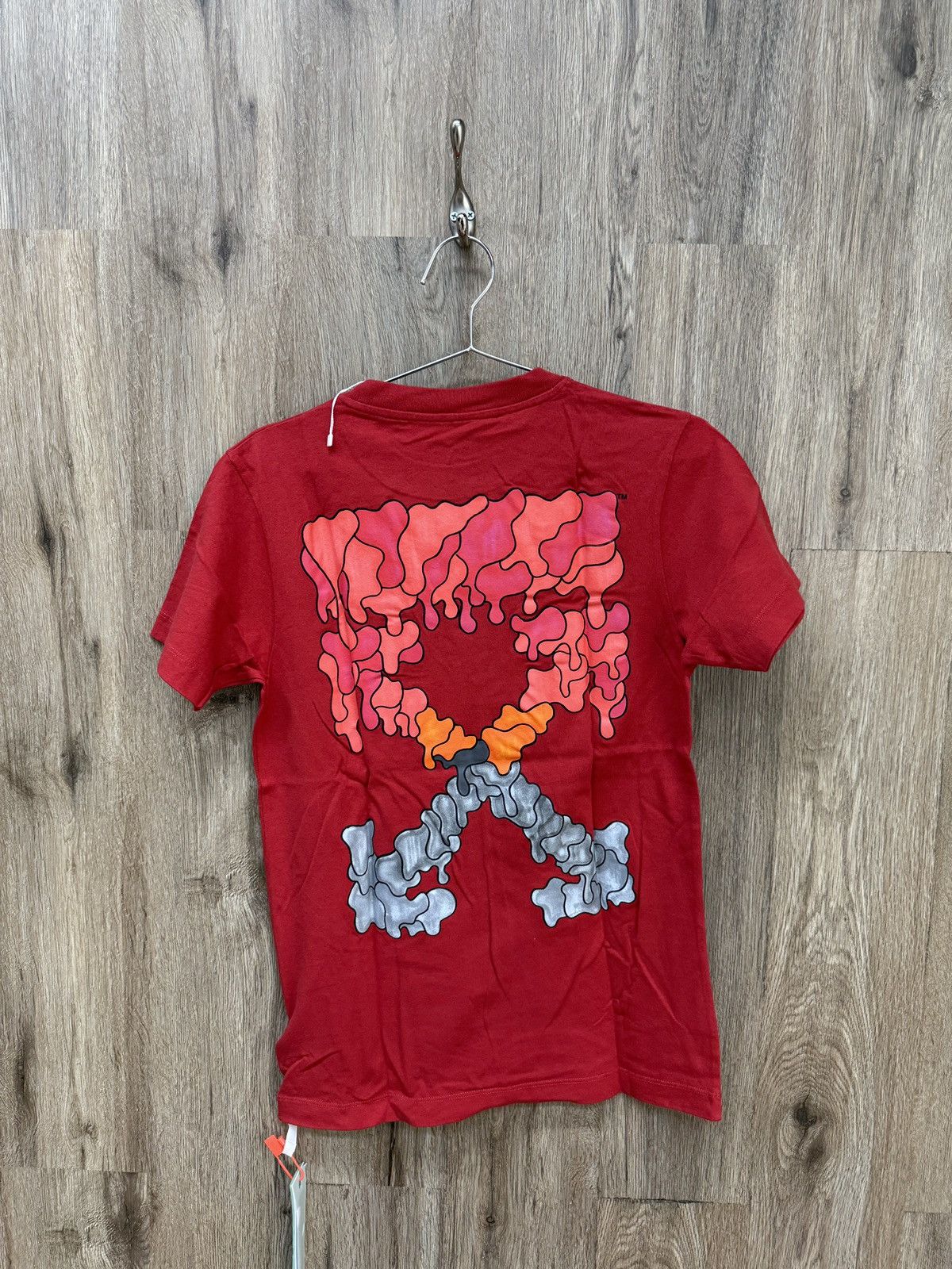 Off White Red Short Sleeve