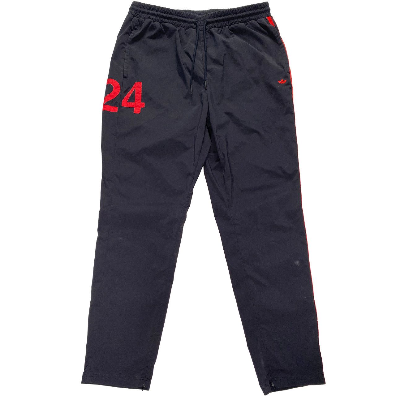 424 × Adidas adidas originals x 424 Asymmetric 3-Stripe Track Pants Black Size US 32 / EU 48 - 1 Thumbnail