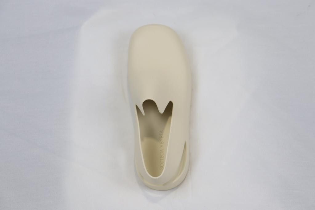 Bottega Veneta Q: 2 / Puddle Slip On Clogs / Low Top Matt Rubber Boots Size US 12 / EU 45 - 4 Thumbnail