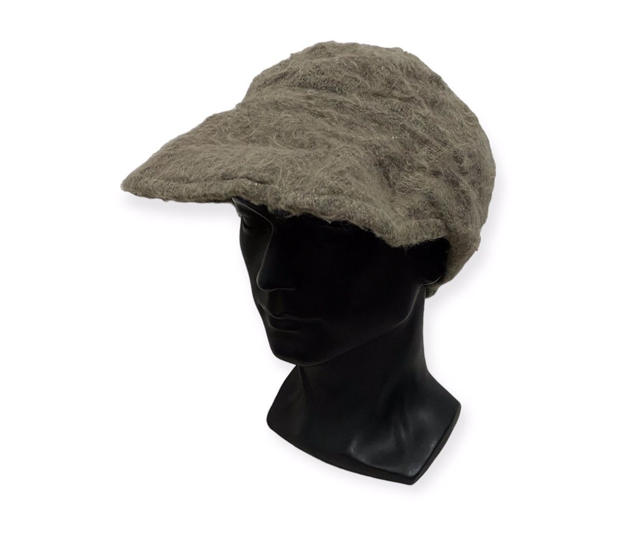 image of Ca4La Plain Beanie Hat in Grey, Men's