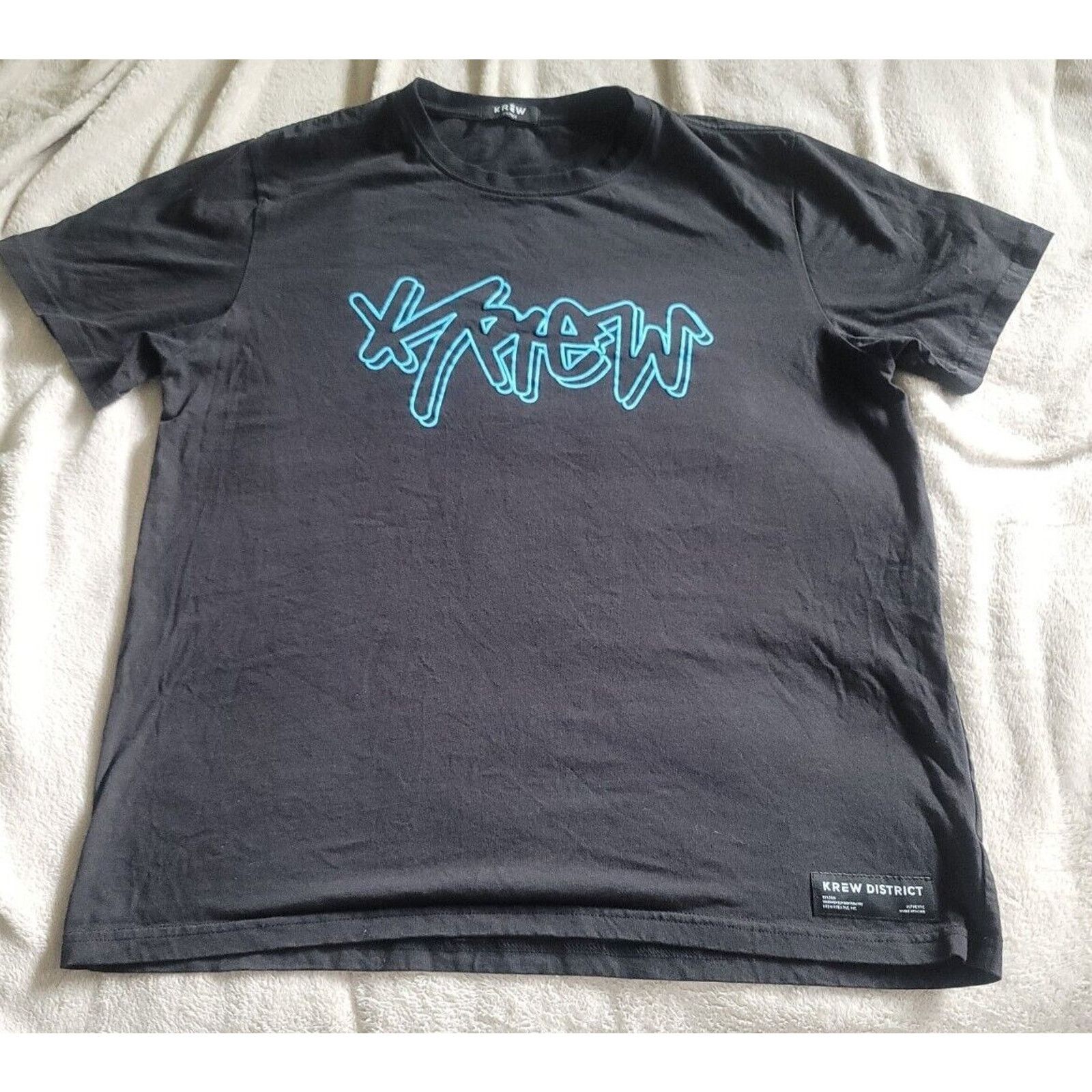 KREW KREW District LA Skateboard T Shirt XLarge Size US XL / EU 56 / 4 - 1 Thumbnail