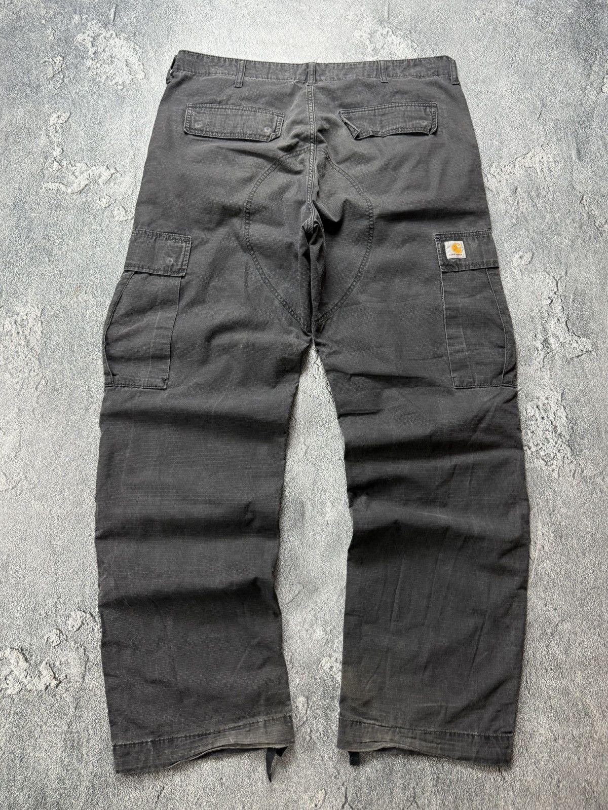 Carhartt Carhartt 38/34 Faded Cargo Pocket Ripstop Aviator Pants Size US 38 / EU 54 - 2 Thumbnail
